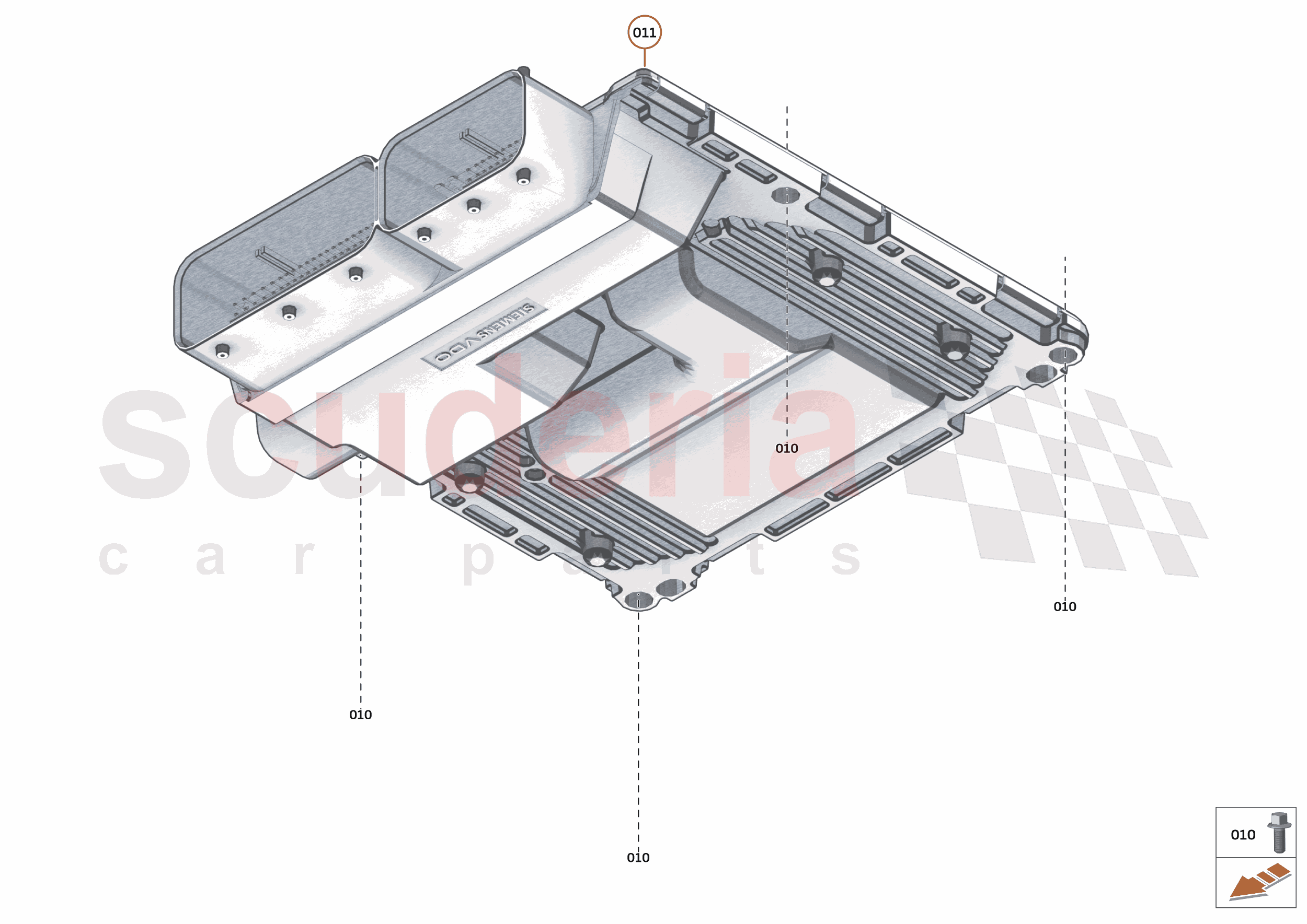 39 - TRANSMISSION - 39.3 - POWERTRAIN AND CHASSIS CONTROL UNIT of McLaren McLaren McLaren 600LT Spider