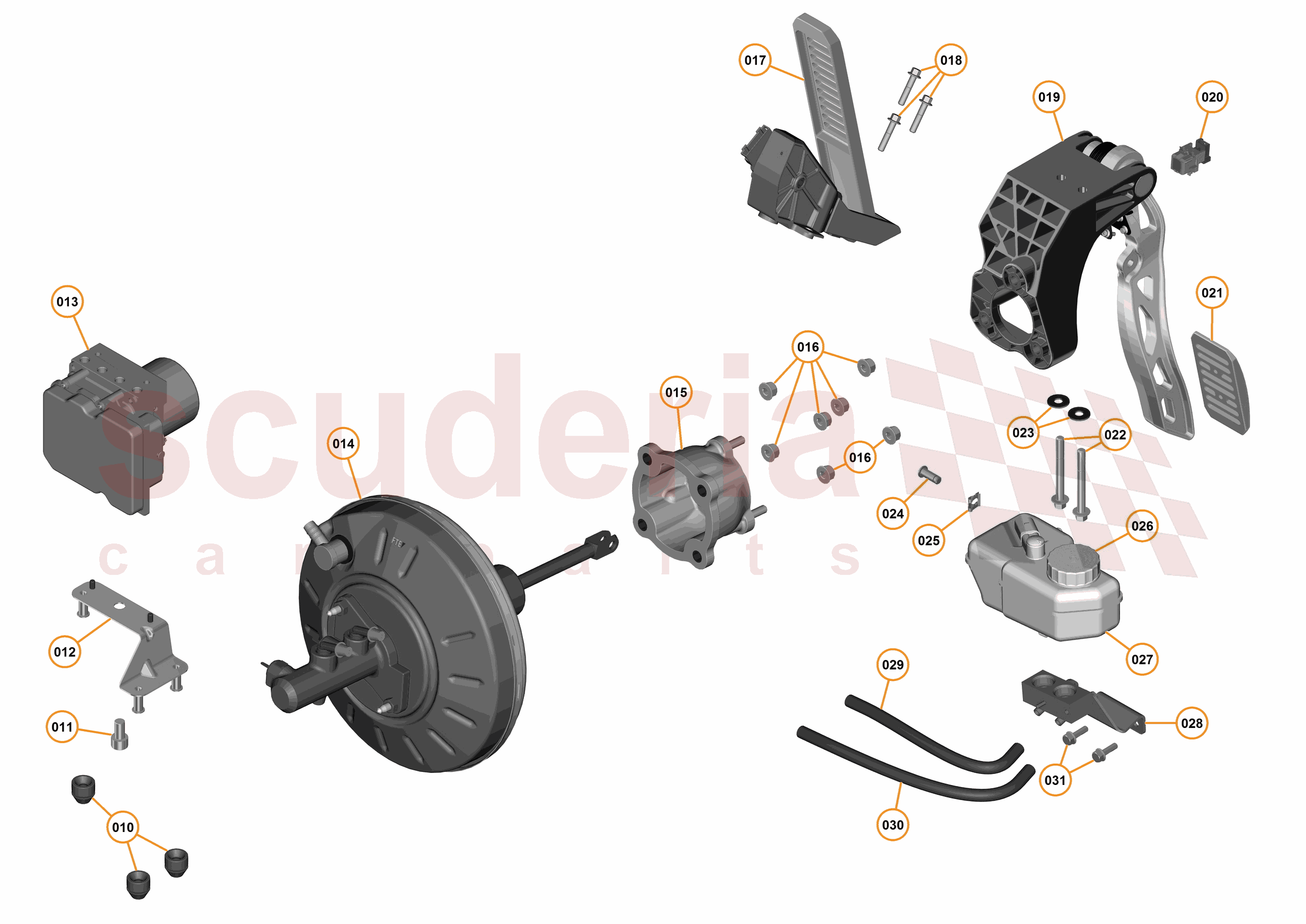 11 - C3 - PEDAL ASSEMBLY - 11.1 - 01 - PEDAL ASSEMBLY of McLaren McLaren McLaren 675LT Spider