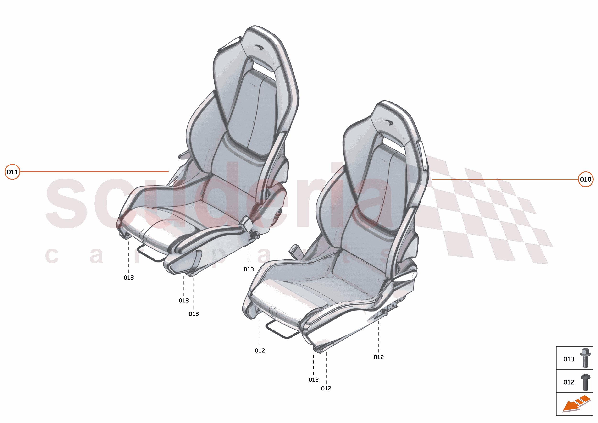 48 - INTERIOR SYSTEMS - 48.7 - SEAT ASSY - MANUAL of McLaren McLaren McLaren 600LT