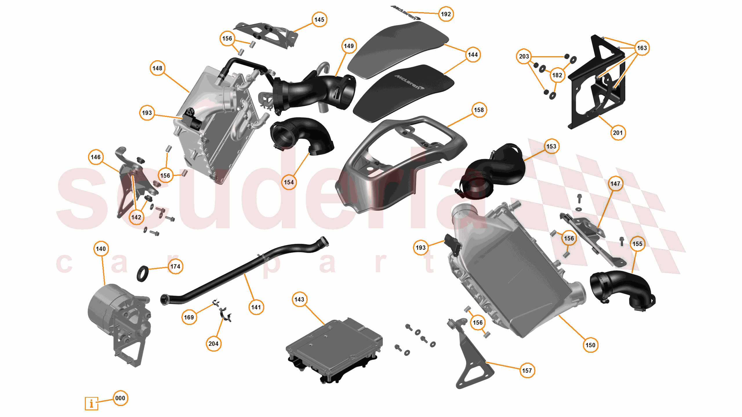 16 - F1 - POWER UNIT - 16.16 - 01 - POWER UNIT - WCAC SYSTEM + ECM of McLaren McLaren McLaren 12C Spider