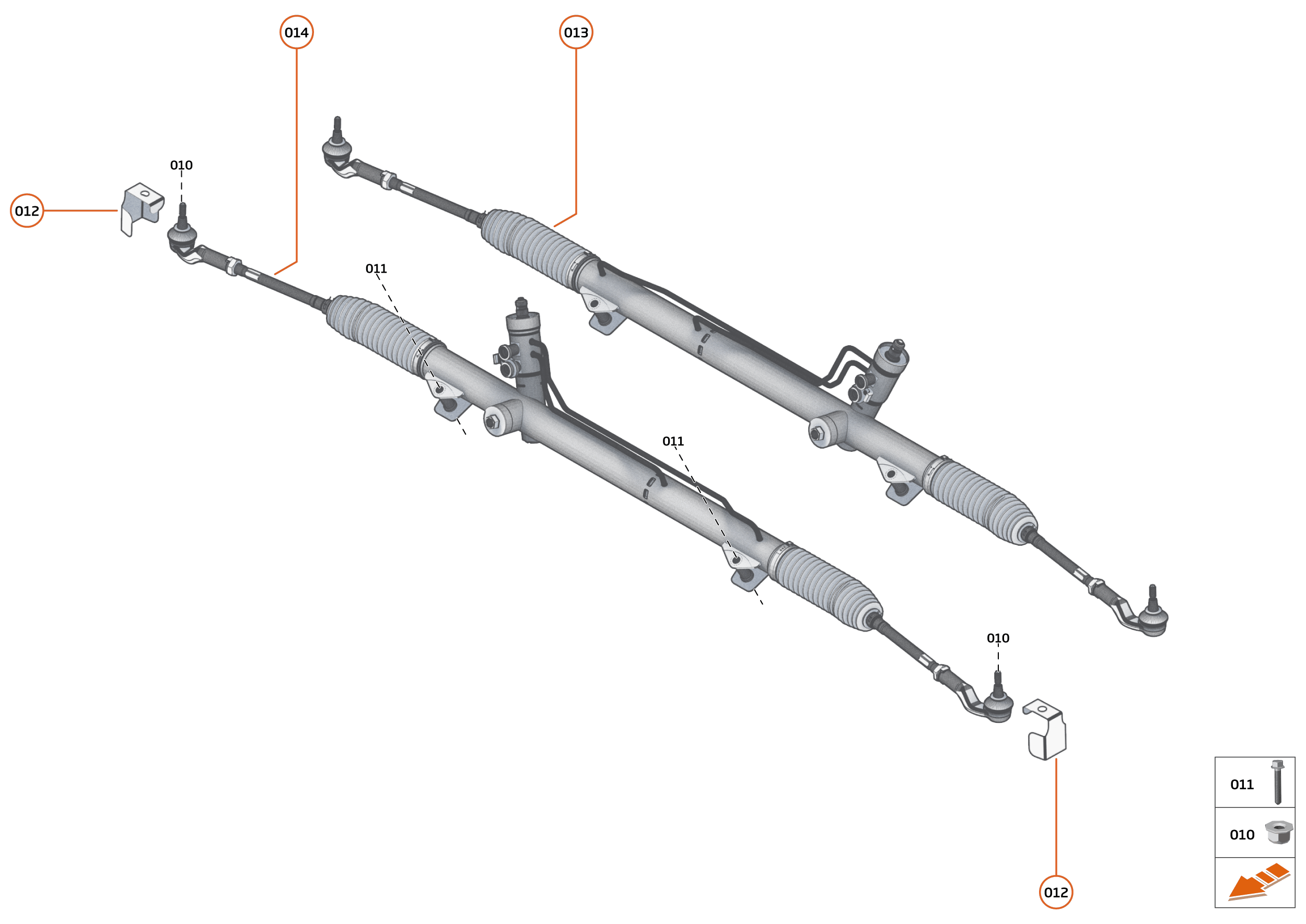 20 - STEERING - 20.3 - STEERING RACK of McLaren McLaren GT McLaren GT