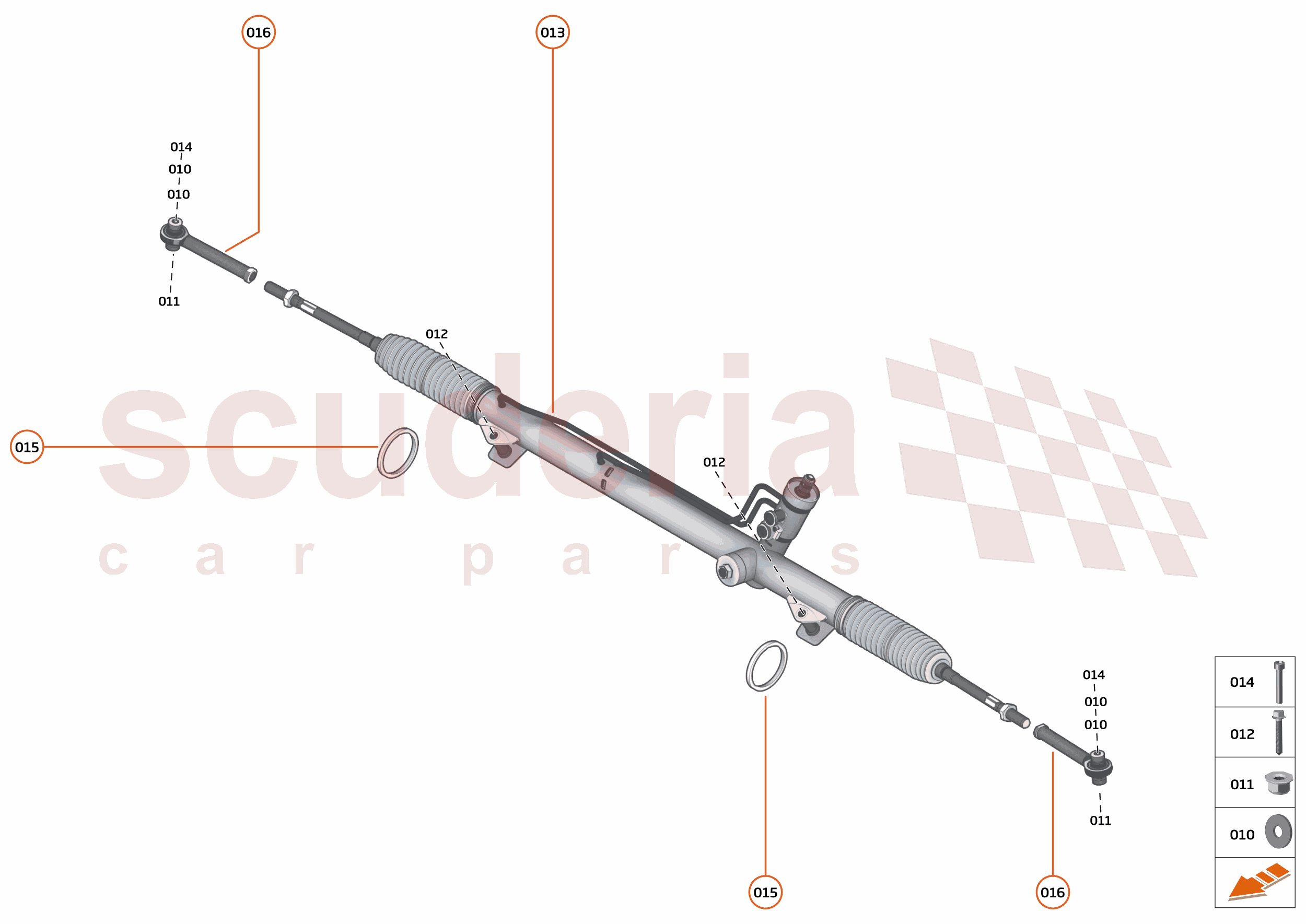 20 - STEERING - 20.3 - STEERING RACK of McLaren McLaren Ultimate Series McLaren Senna GTR