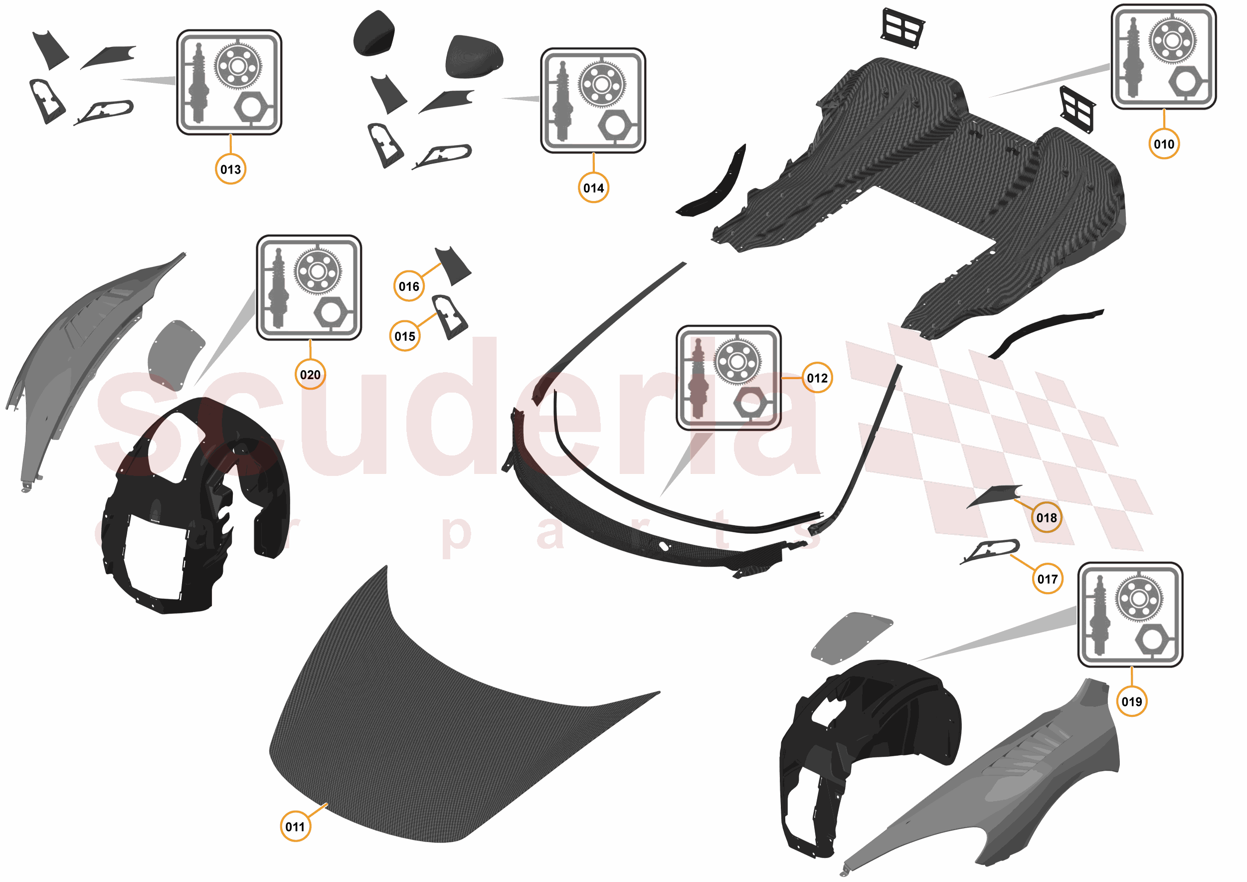 38 - X1 â€“ MSO AFTERMARKET - 38.1 - 01 - MSO AFTERMARKET - BODY of McLaren McLaren McLaren 12C Coupe