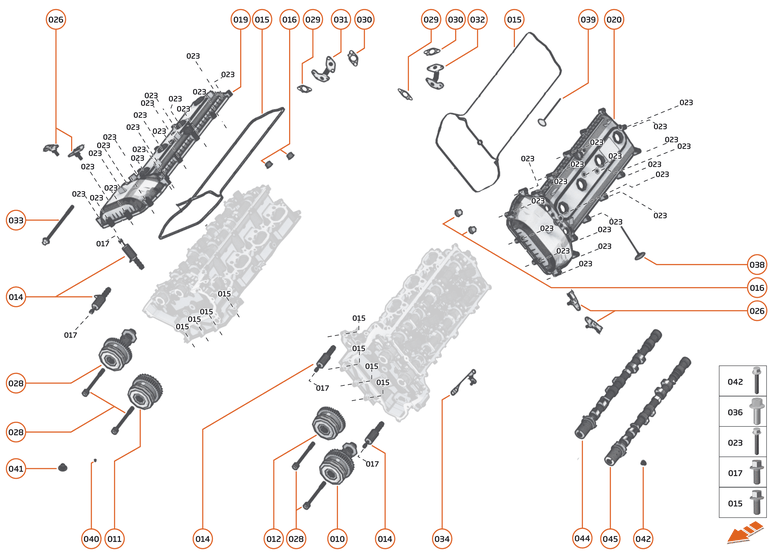 22 - ENGINE - 22.1 - CYLINDER HEAD & VALVE TRAIN of McLaren McLaren Ultimate Series McLaren Senna