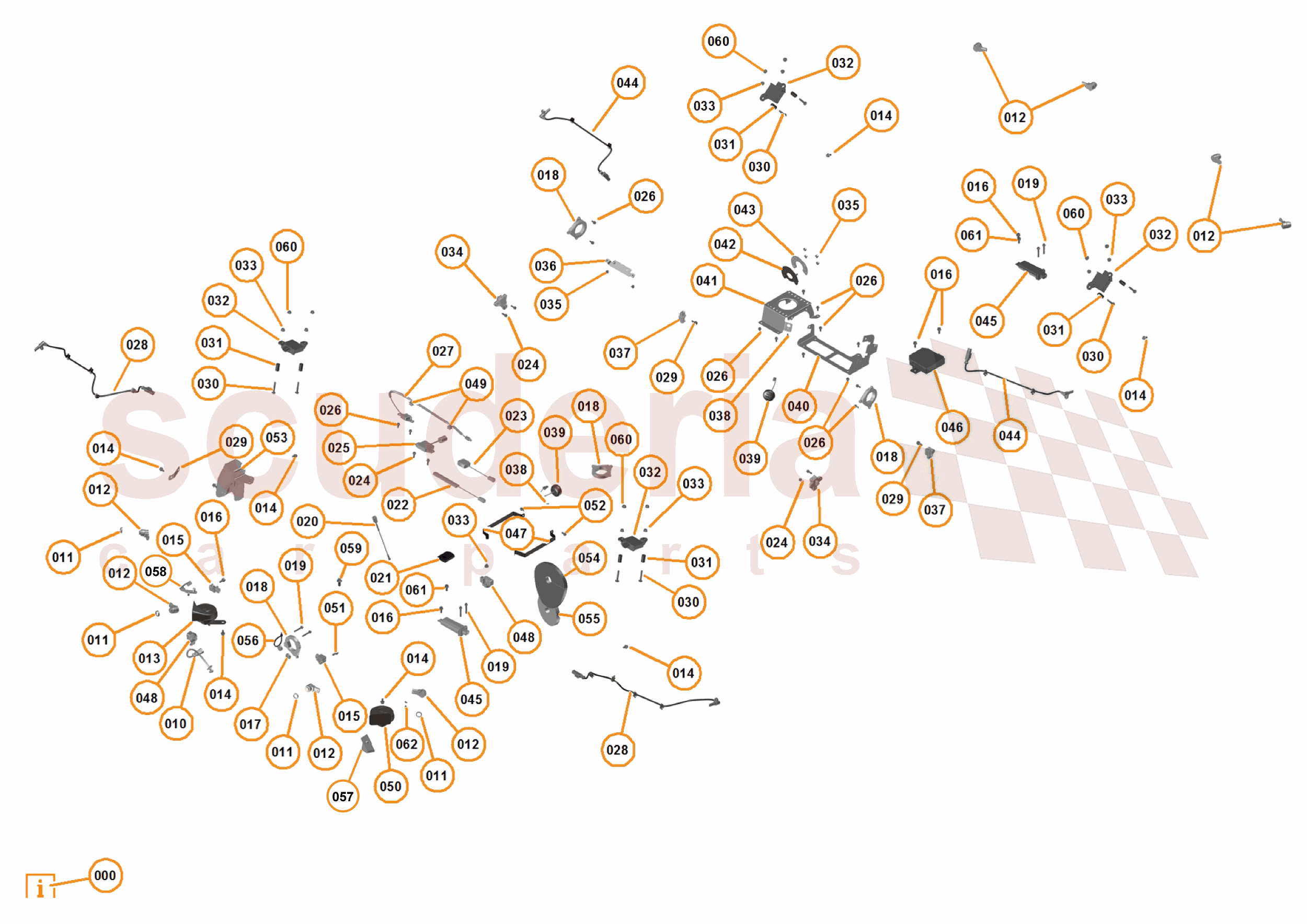 24 - M2 - ELECTRICAL HARDWARE - 24.1 - 01 - ELECTRICAL HARDWARE of McLaren McLaren McLaren 625C Coupe