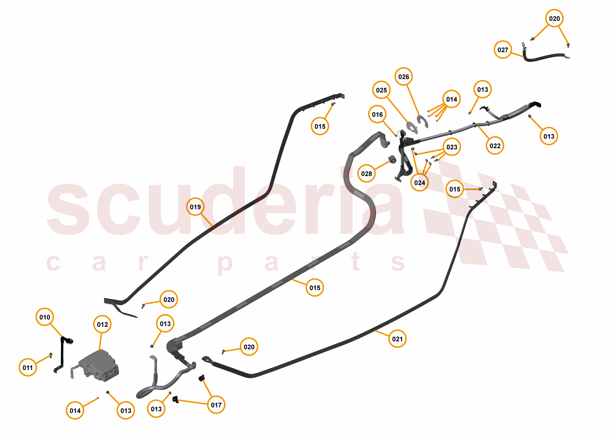 45 - WIRING HARNESS - 45.1 - POWER & GROUND DISTRIBUTION of McLaren McLaren McLaren 720S Coupe