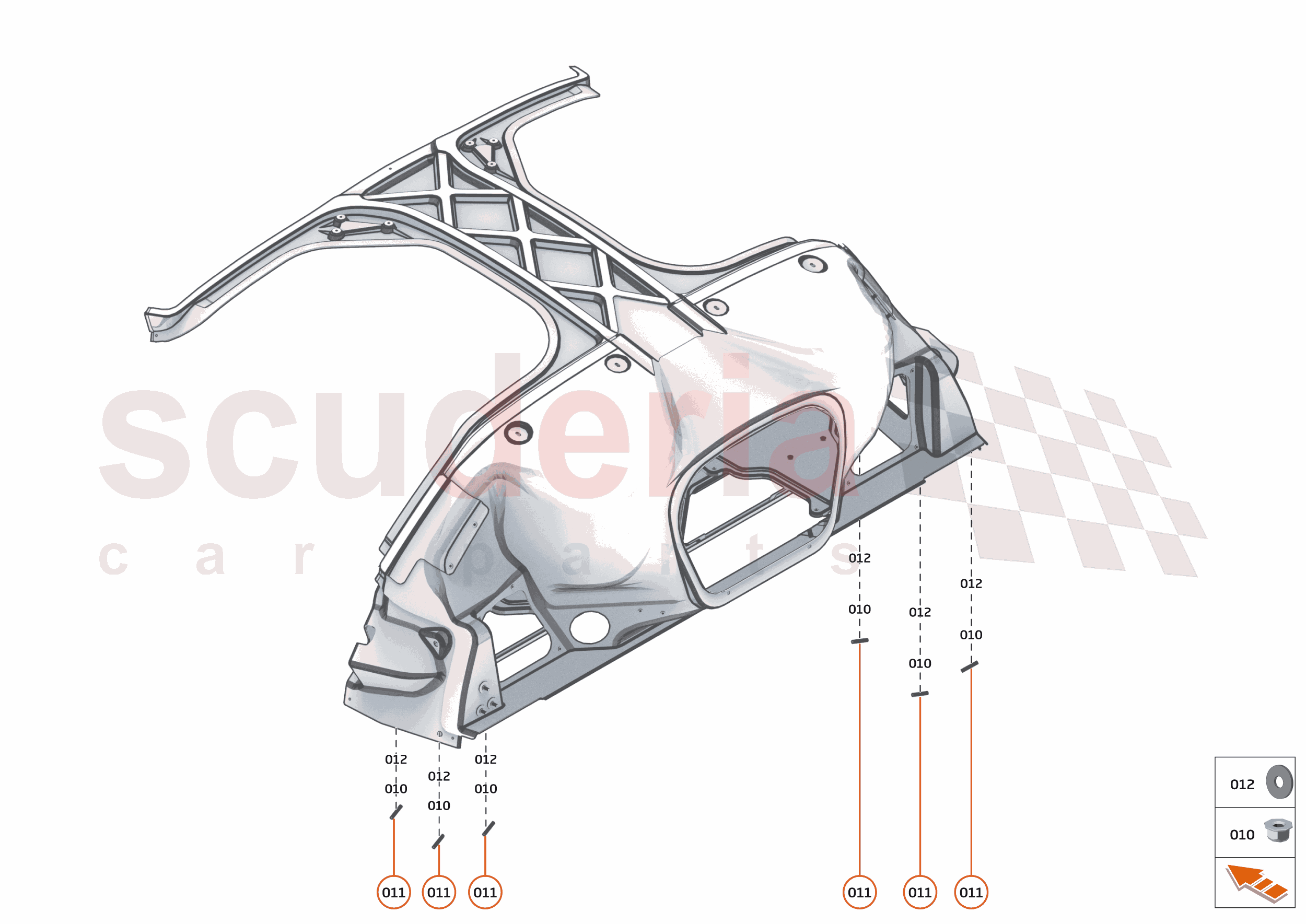 5 - UPPER STRUCTURES - 5.1 - REAR UPPER STRUCTURE of McLaren McLaren Ultimate Series McLaren Senna
