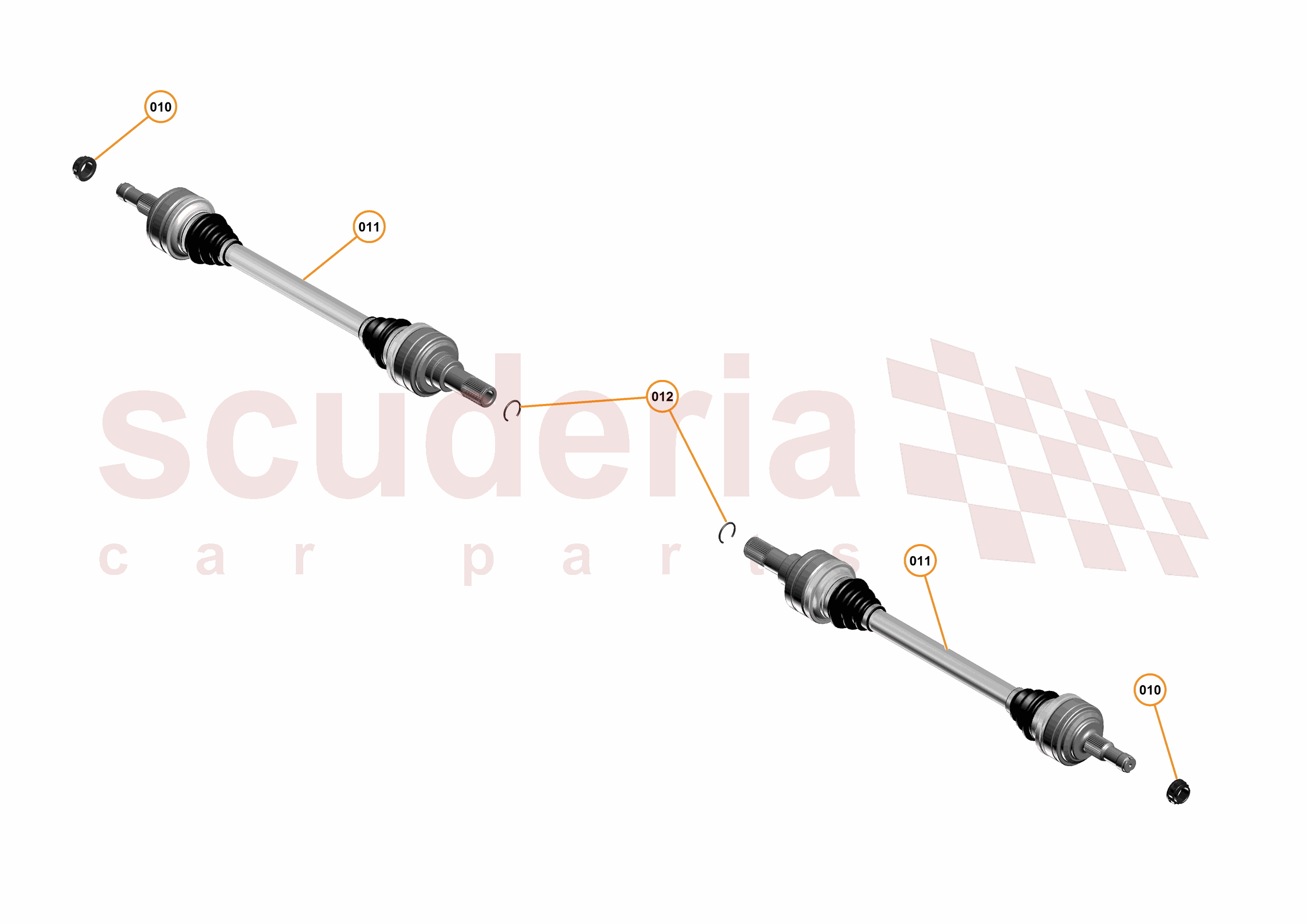 20 - G2 - DRIVELINE - 20.1 - 01 - DRIVELINE of McLaren McLaren McLaren 675LT Spider