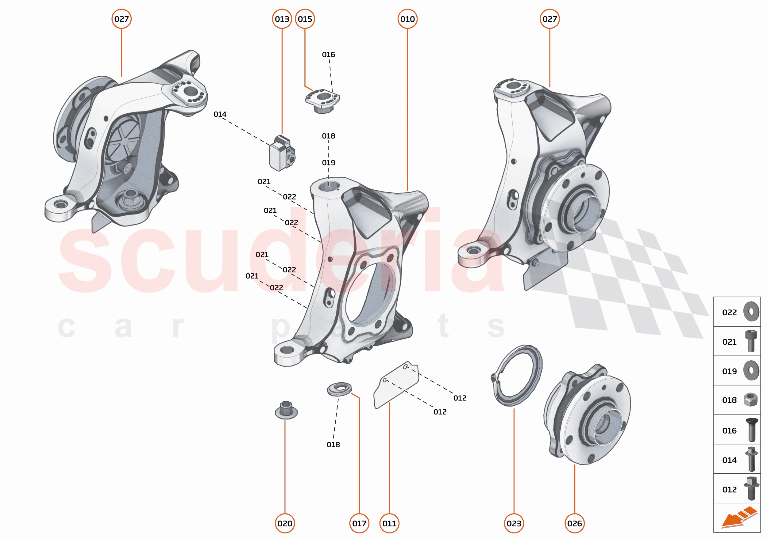 16 - SUSPENSION - 16.2 - UPRIGHTS FRONT of McLaren McLaren Elva