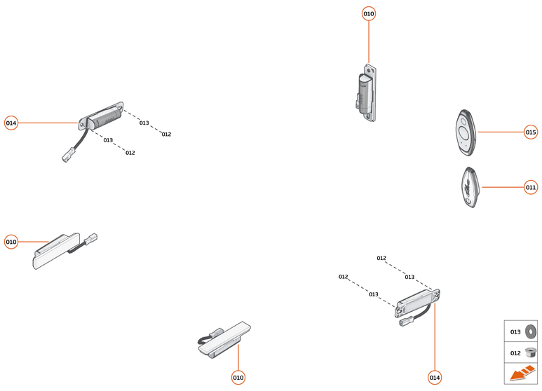 38 - ELECTRICAL SYSTEMS - 38.6 - KEYS AND PASSIVE ENTRY SYSTEM of McLaren McLaren Ultimate Series McLaren Elva