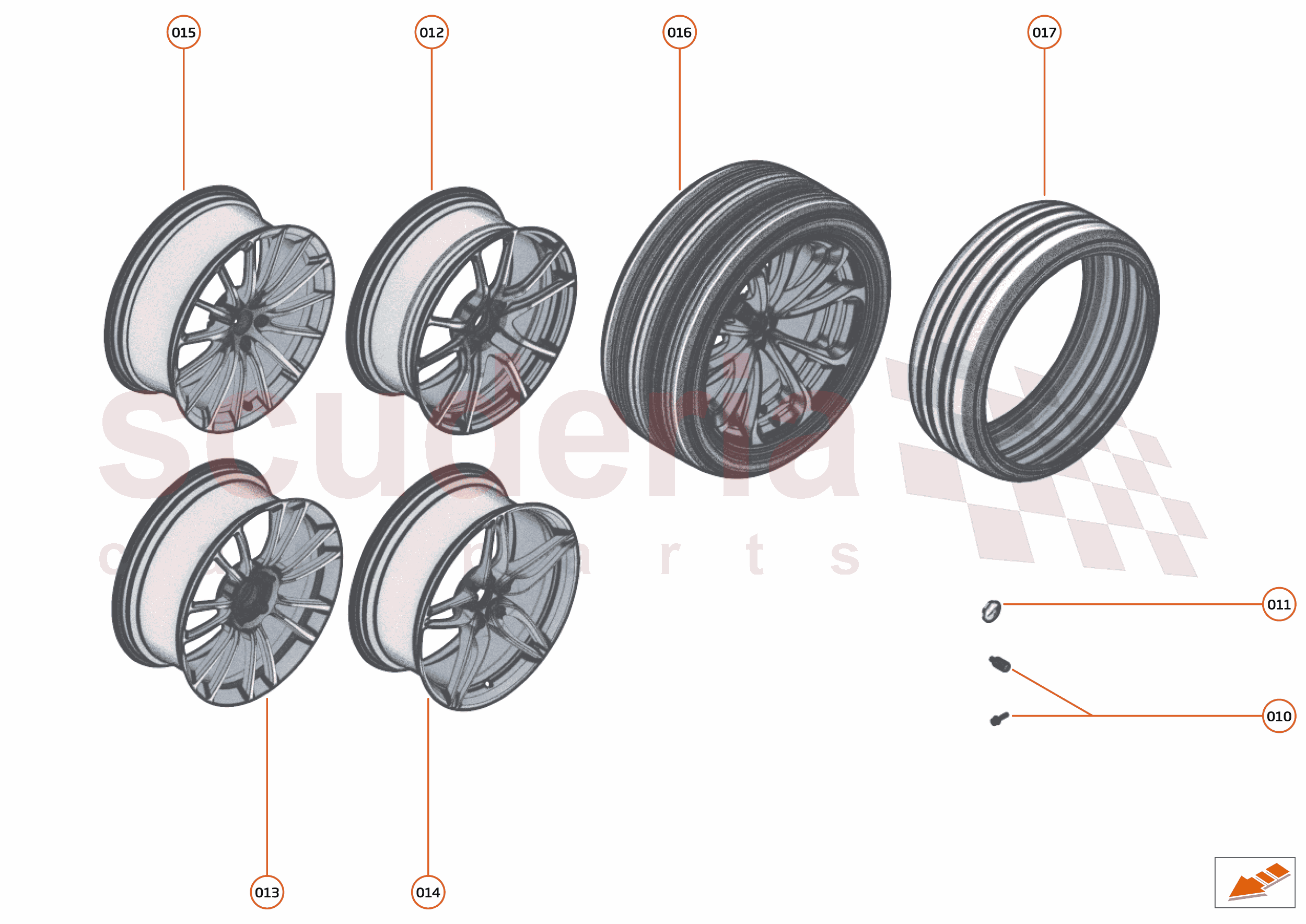 55 - EXTERIOR - 55.3 - WHEEL VIEW of McLaren McLaren McLaren 570S Spider