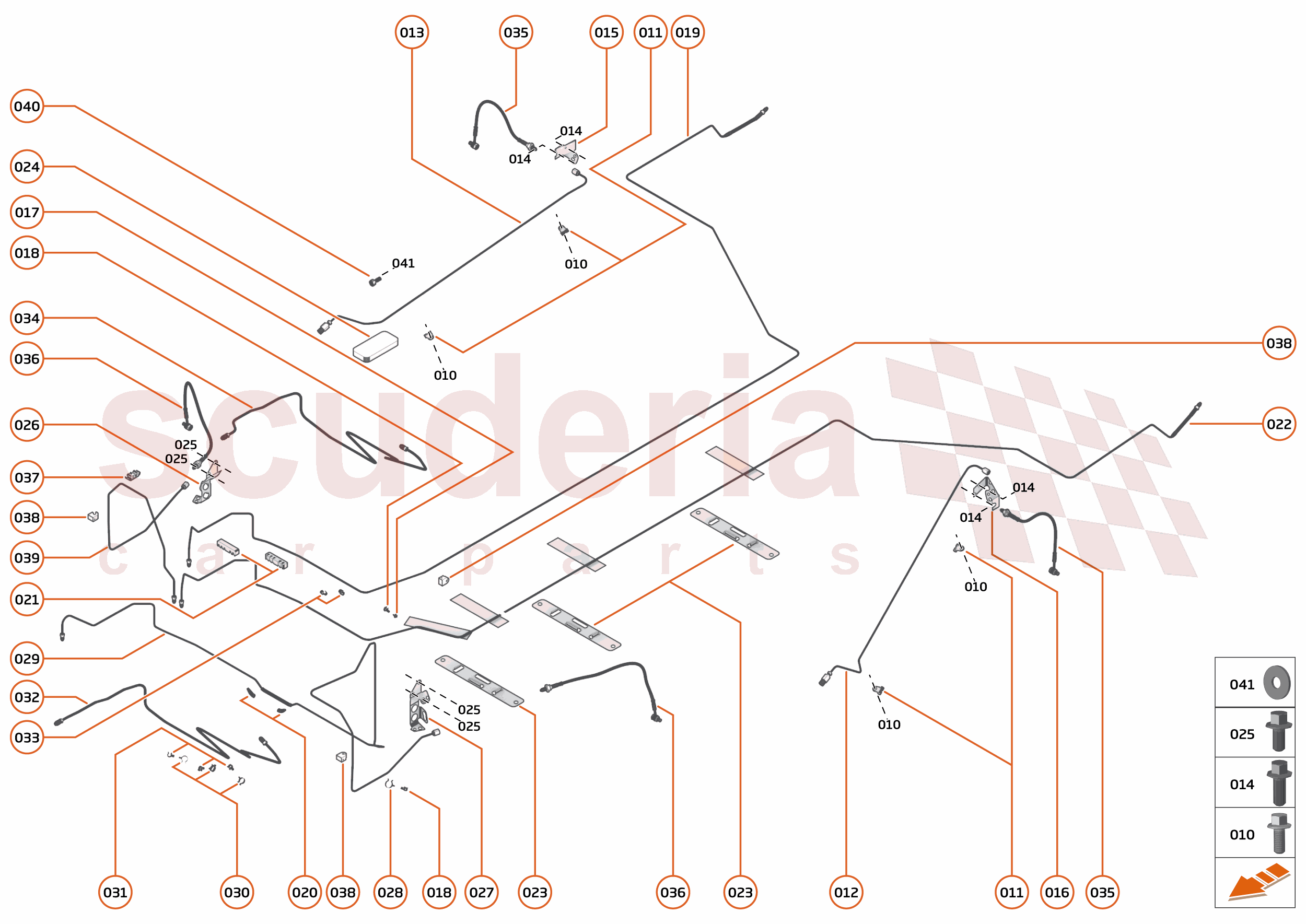 24 - BRAKES - SYSTEMS - 24.4 - BRAKE PIPES of McLaren McLaren McLaren 600LT