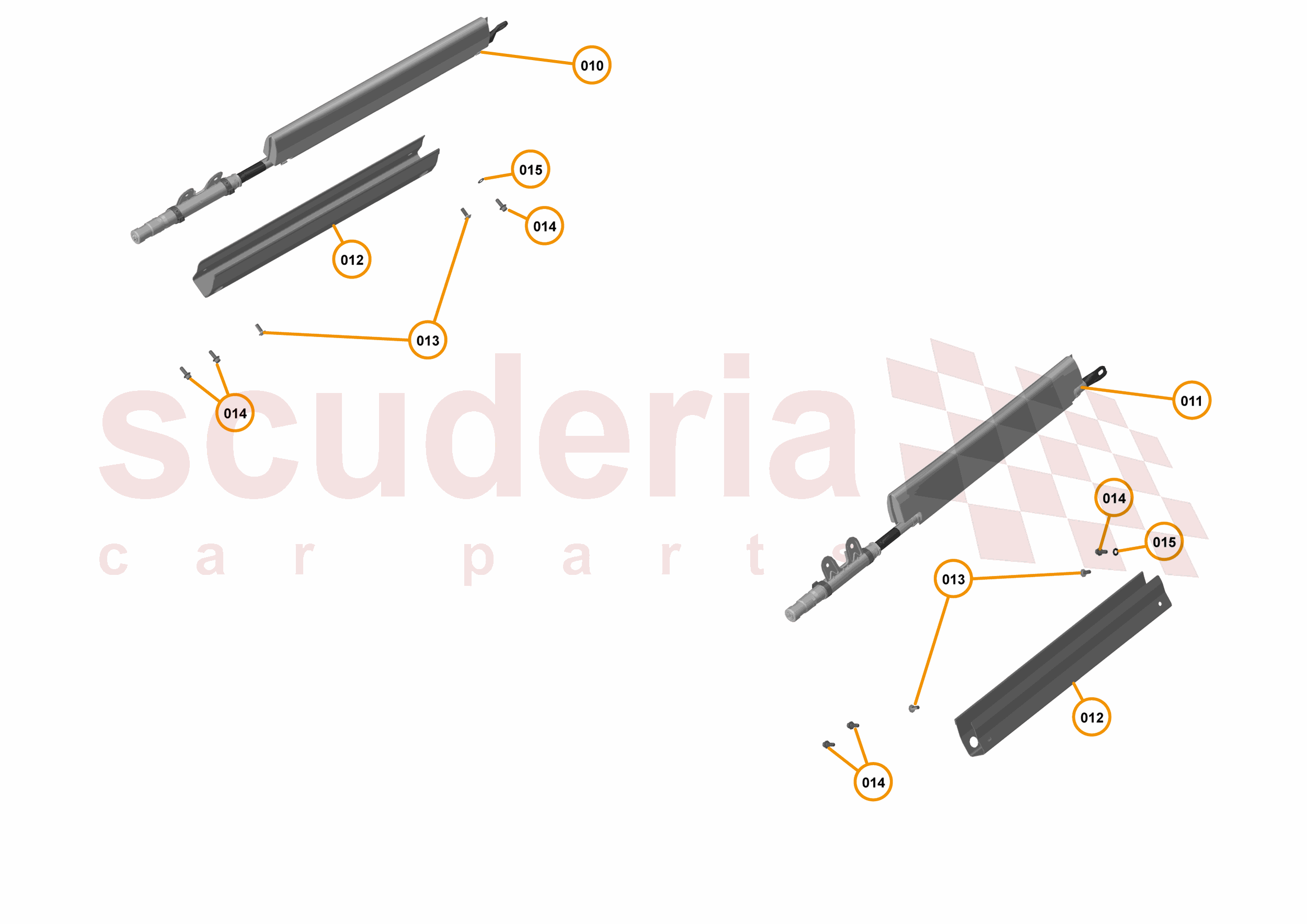 50 - INTERIOR RESTRAINTS - 50.2 - AIRBAG - HEAD CURTAIN AIRBAG of McLaren McLaren McLaren 720S Coupe