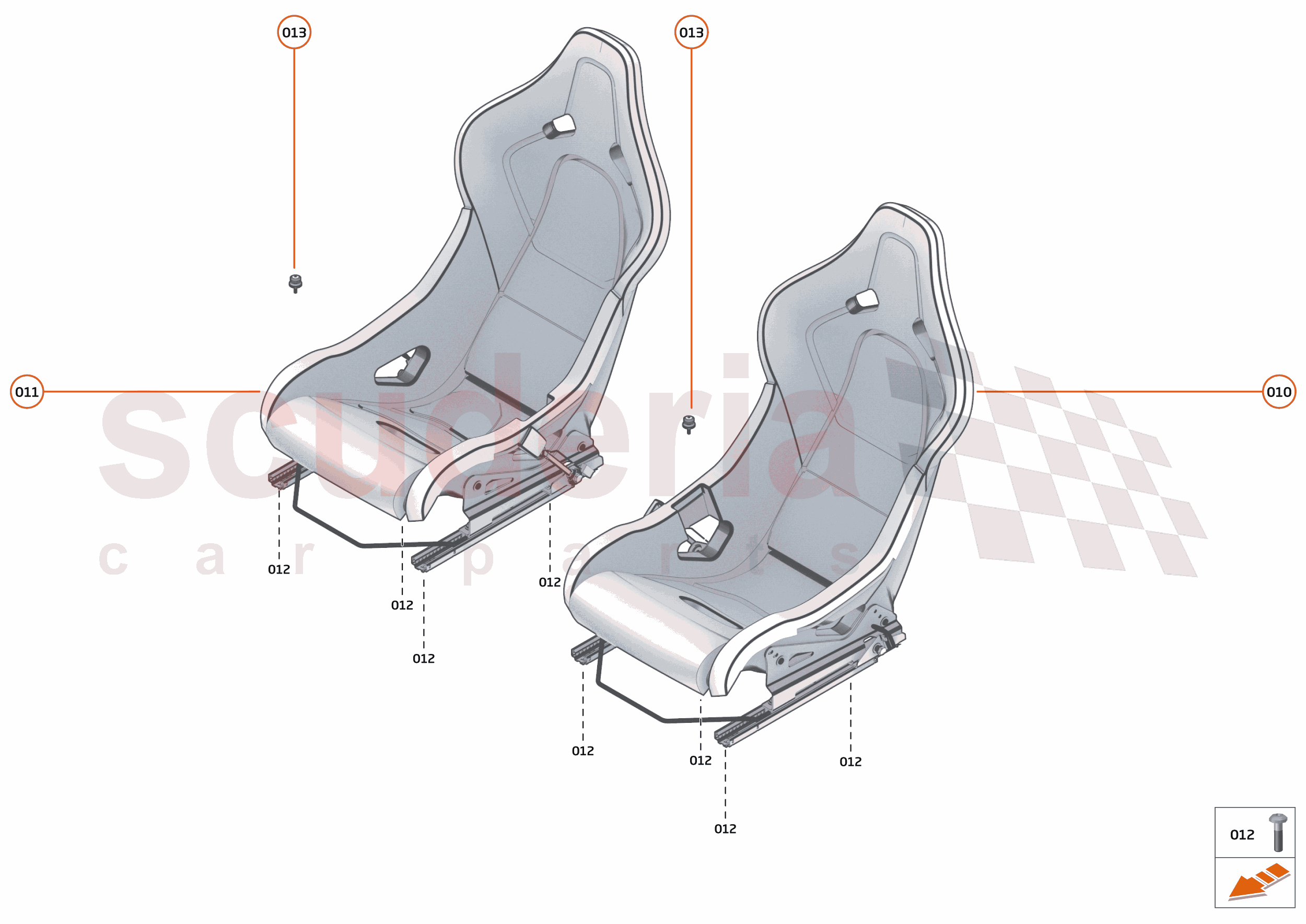 48 - INTERIOR SYSTEMS - 48.11 - SEAT ASSY - LT SPORT SEAT of McLaren McLaren McLaren 600LT Spider