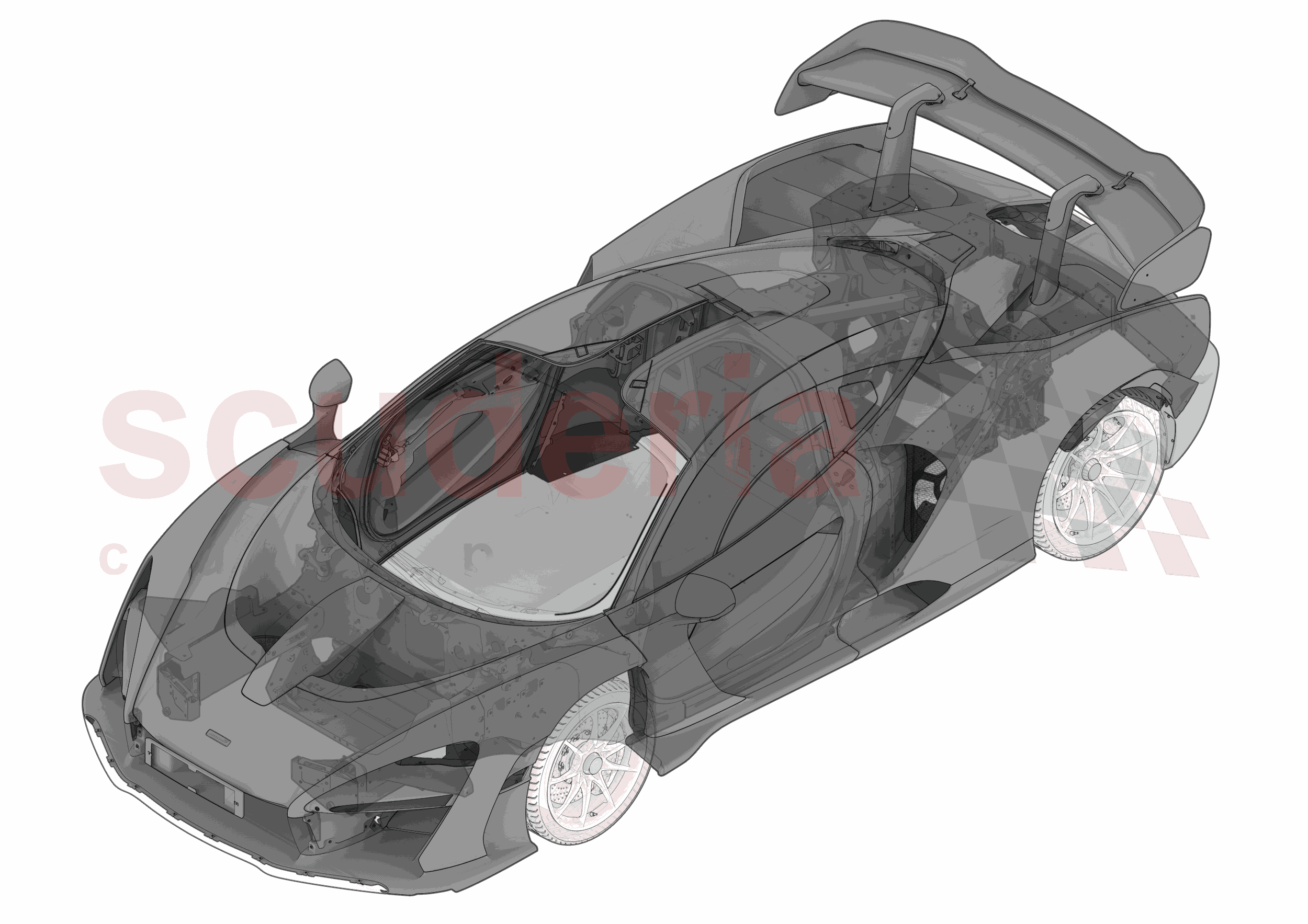 33 - REAR AXLE - 33.2 - TRANSMISSION REPAIR of McLaren McLaren Ultimate Series McLaren Senna