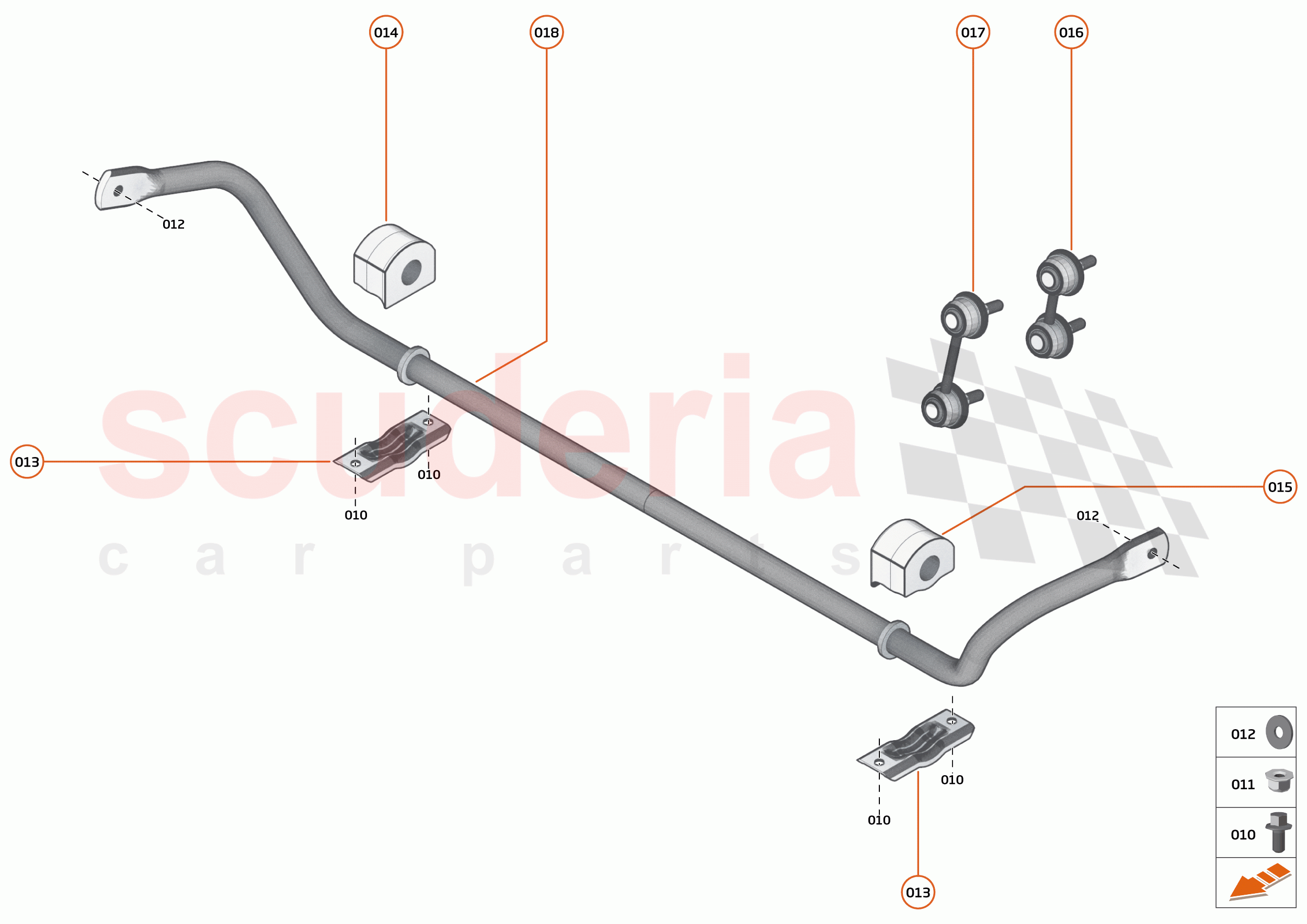 18 - SUSPENSION - 18.8 - ROAD SPRINGS REAR of McLaren McLaren GT