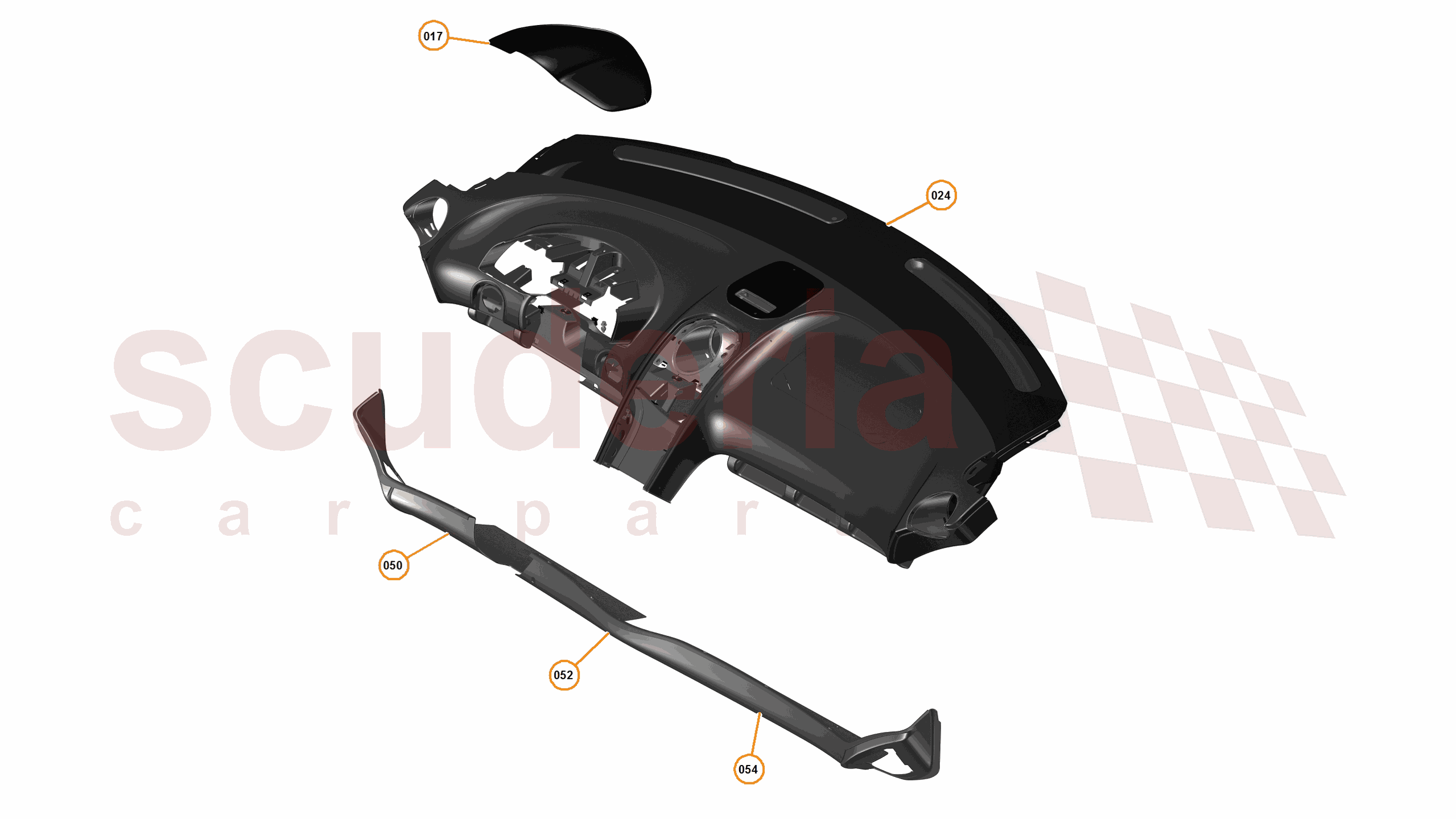 27 - N1 - FACIA - 27.3 - 01 - FACIA - LEATHER of McLaren McLaren McLaren 12C Spider