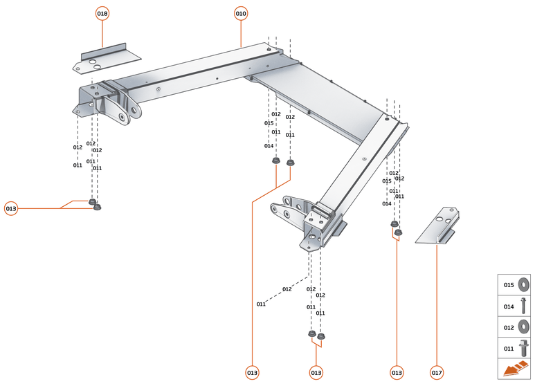 3 - REAR STRUCTURES - 3.3 - ENGINE CRADLE of McLaren McLaren Ultimate Series McLaren Elva