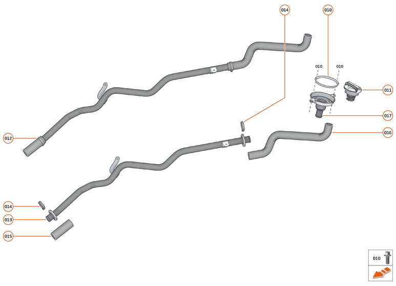 24 - LUBRICATION SYSTEM OFF - ENGINE - 24.3 - ENGINE OIL FILL SYSTEM of McLaren McLaren Ultimate Series McLaren Senna