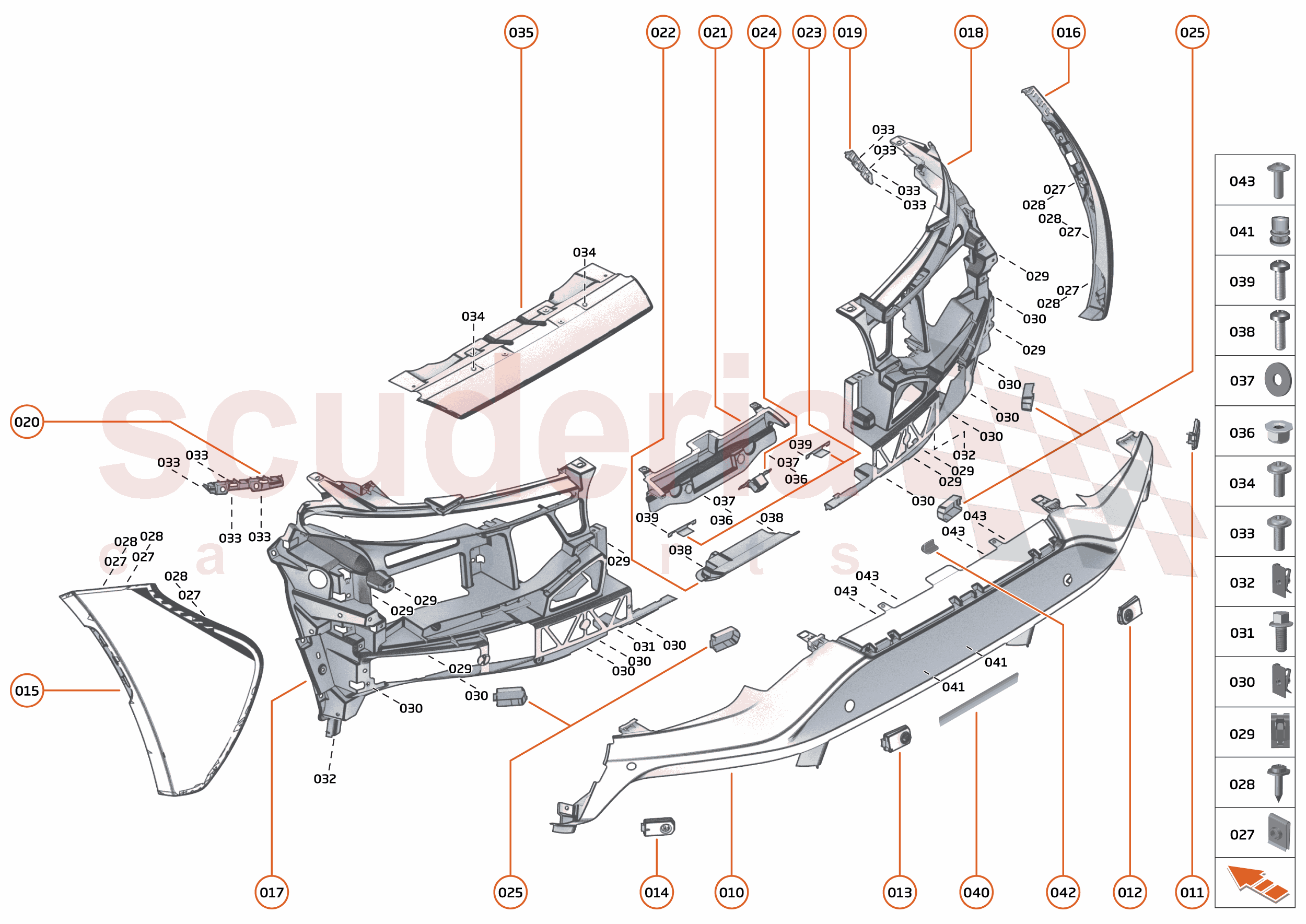 11 - EXTERIOR ORNAMENTATION - 11.8 - REAR BUMPER of McLaren McLaren McLaren Artura