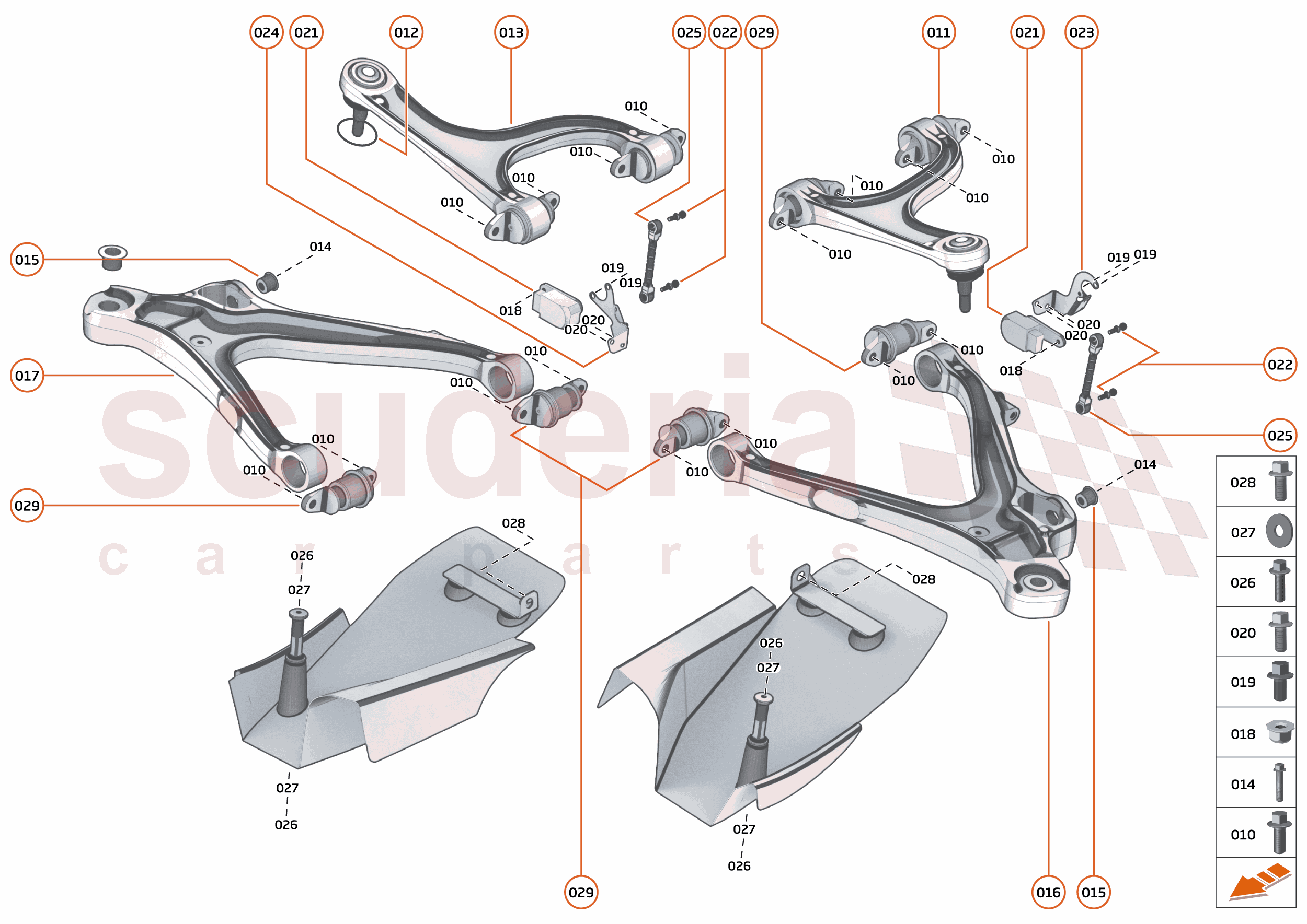 17 - SUSPENSION - 17.6 - TRANSVERSE LINKS REAR of McLaren McLaren Ultimate Series McLaren Speedtail