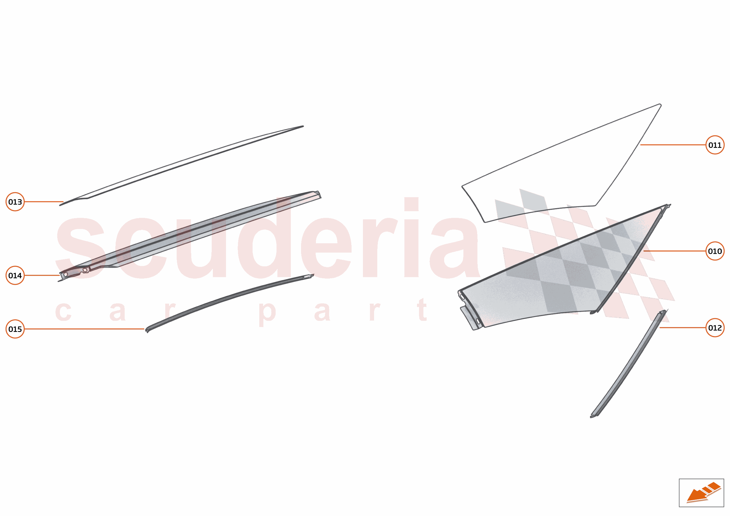 12 - GLAZING BODY - 12.4 - TAILGATE GLASS of McLaren McLaren McLaren GT