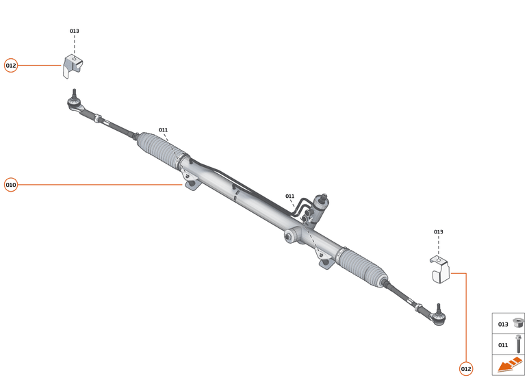 19 - STEERING - 19.3 - STEERING RACK of McLaren McLaren Ultimate Series McLaren Elva