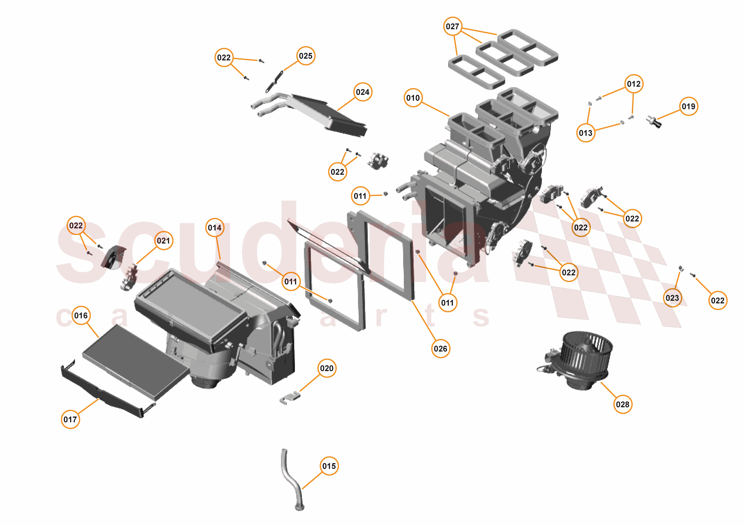 14 - HVAC - 14.1 - HVAC INLET & DISTRIBUTION of McLaren McLaren McLaren 540C Coupe