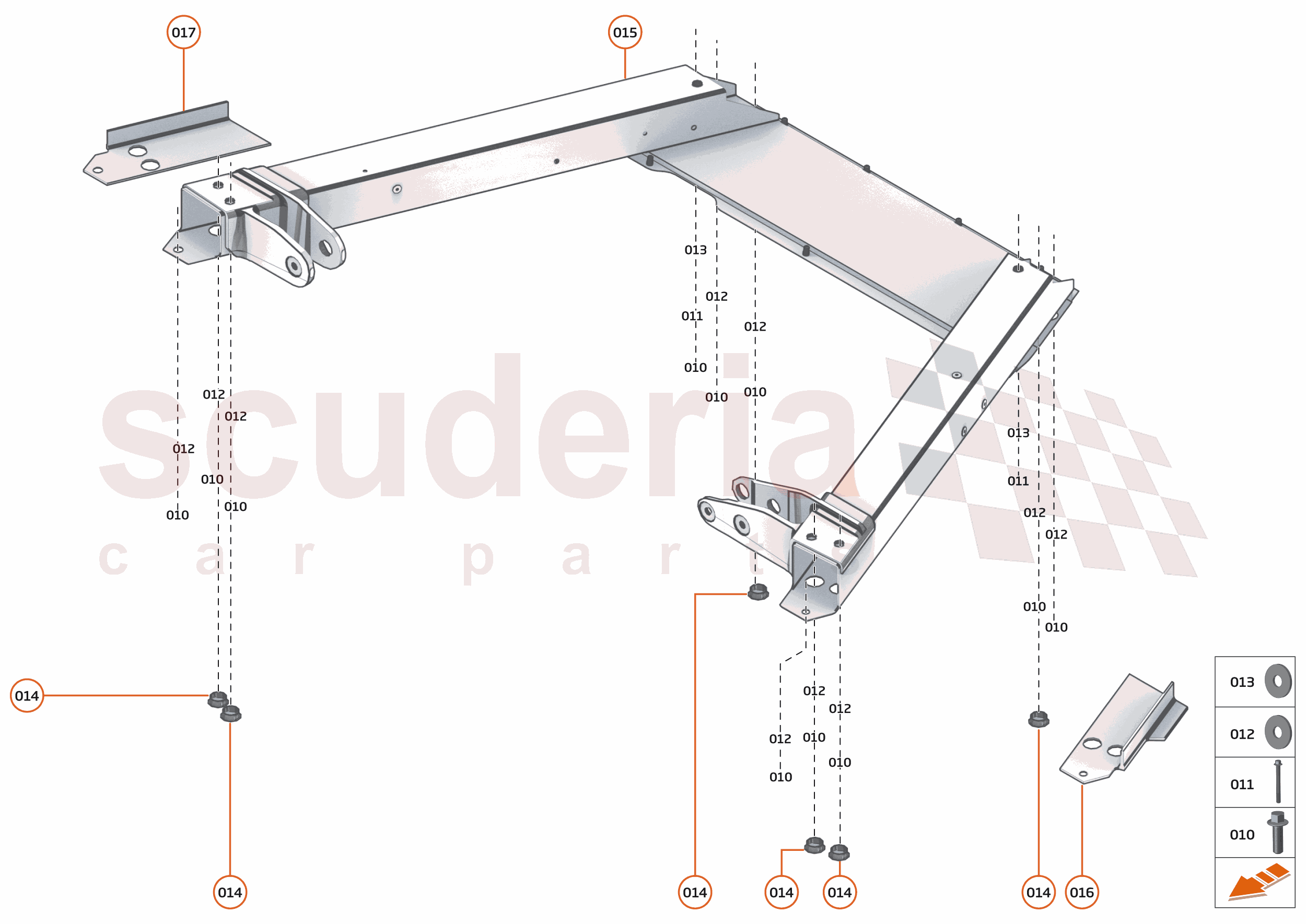 3 - REAR STRUCTURES - 3.3 - ENGINE CRADLE of McLaren McLaren Ultimate Series McLaren Senna GTR
