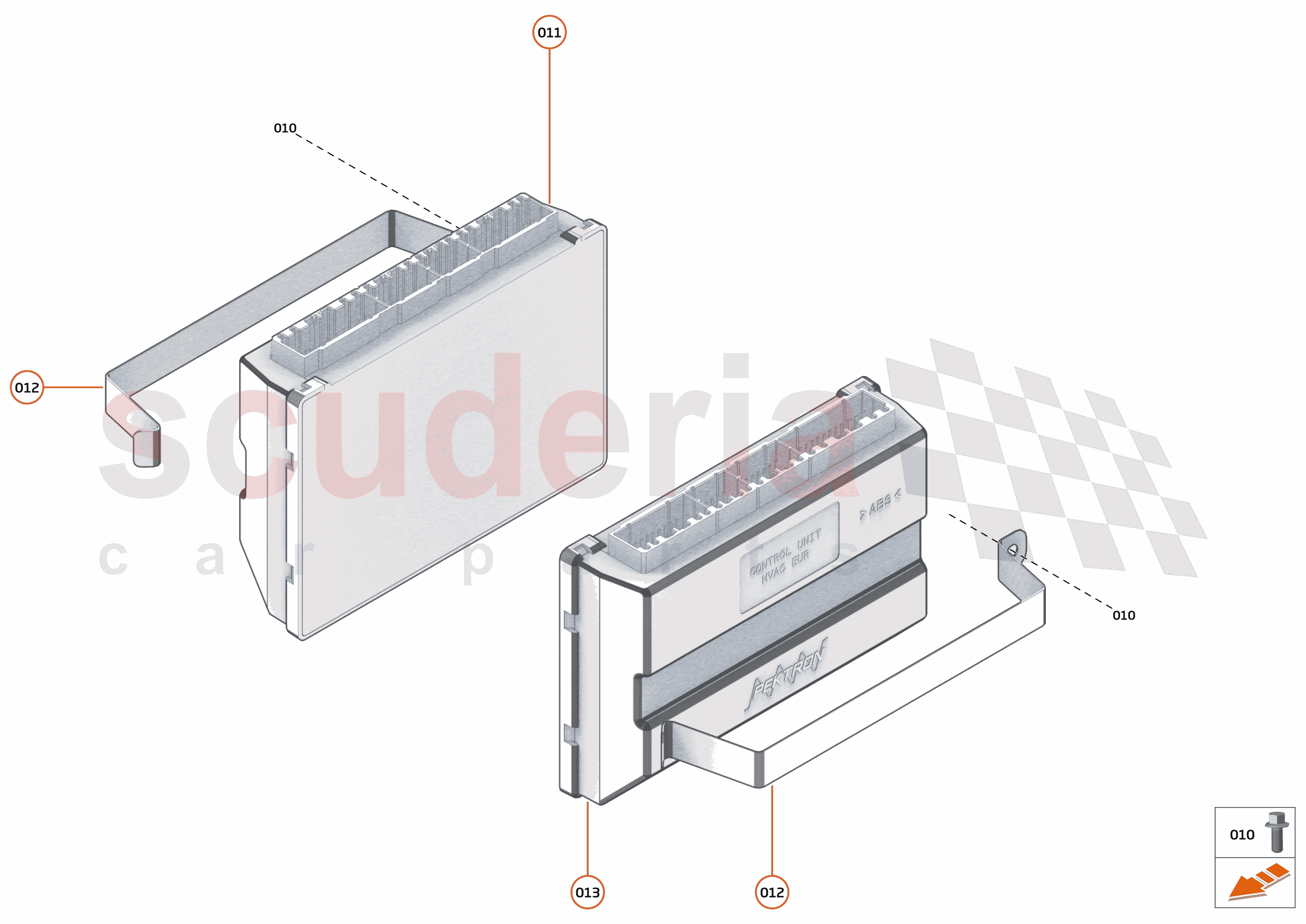 44 - ELECTRICAL SYSTEMS - 44.7 - NETWORK ECUS of McLaren McLaren McLaren 600LT Spider