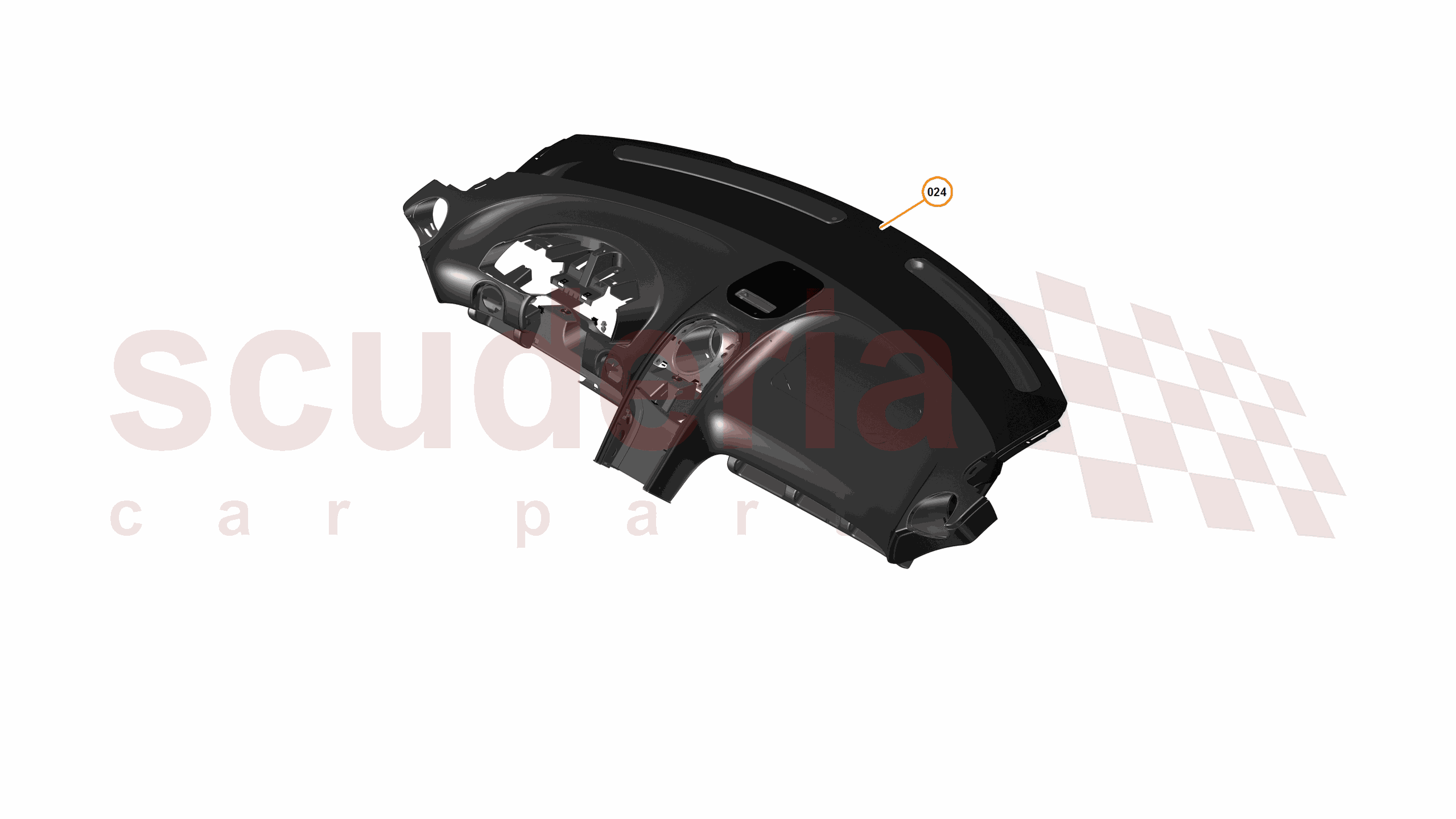 27 - N1 - FACIA - 27.2 - 01 - FACIA - ALCANTARA of McLaren McLaren McLaren 12C Coupe