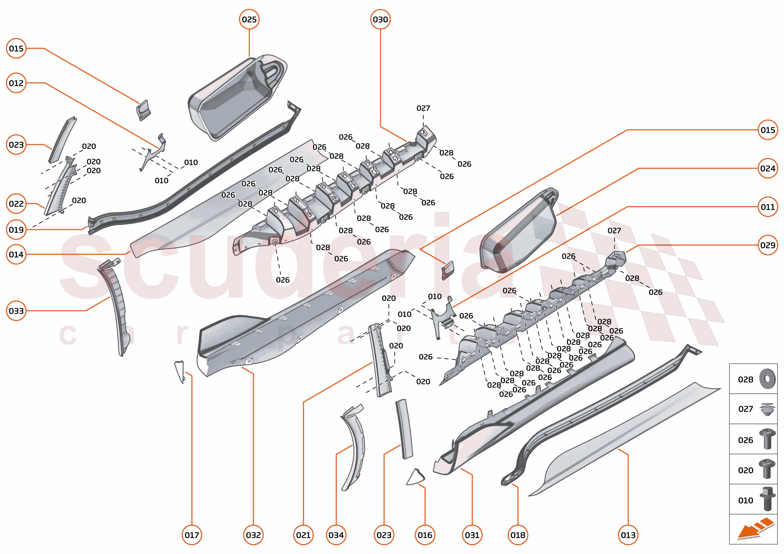 6 - CLOSURES - 6.8 - DOOR HARDWARE of McLaren McLaren McLaren 620R