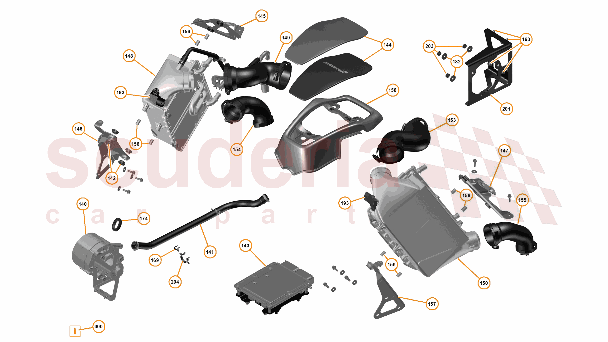 16 - F1 - POWER UNIT - 16.16 - 01 - POWER UNIT - WCAC SYSTEM + ECM of McLaren McLaren McLaren 12C Coupe