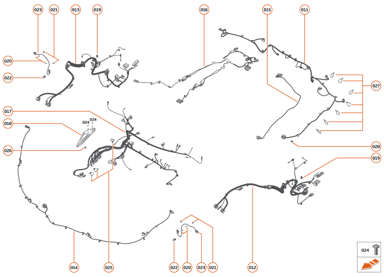 39 - WIRING HARNESS - 39.3 - NON-BODY WIRING HARNESS of McLaren McLaren Ultimate Series McLaren Speedtail