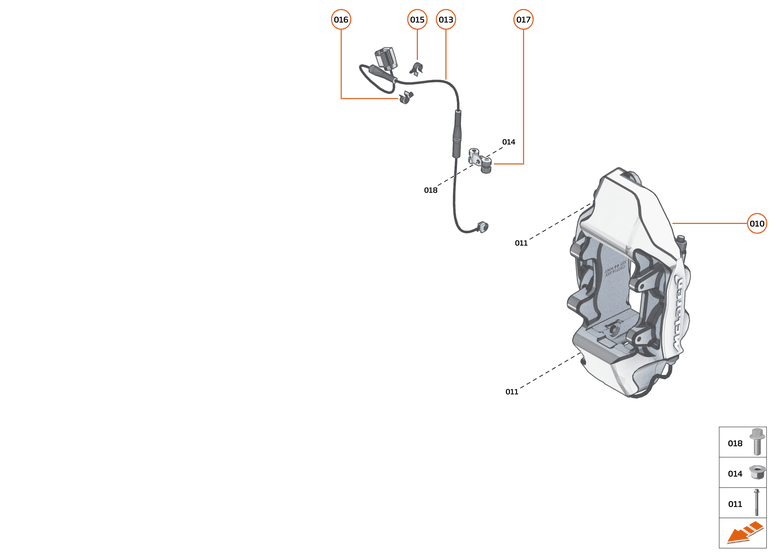17 - BRAKES - 17.4 - BRAKE CALIPERS_REAR of McLaren McLaren Ultimate Series McLaren Elva