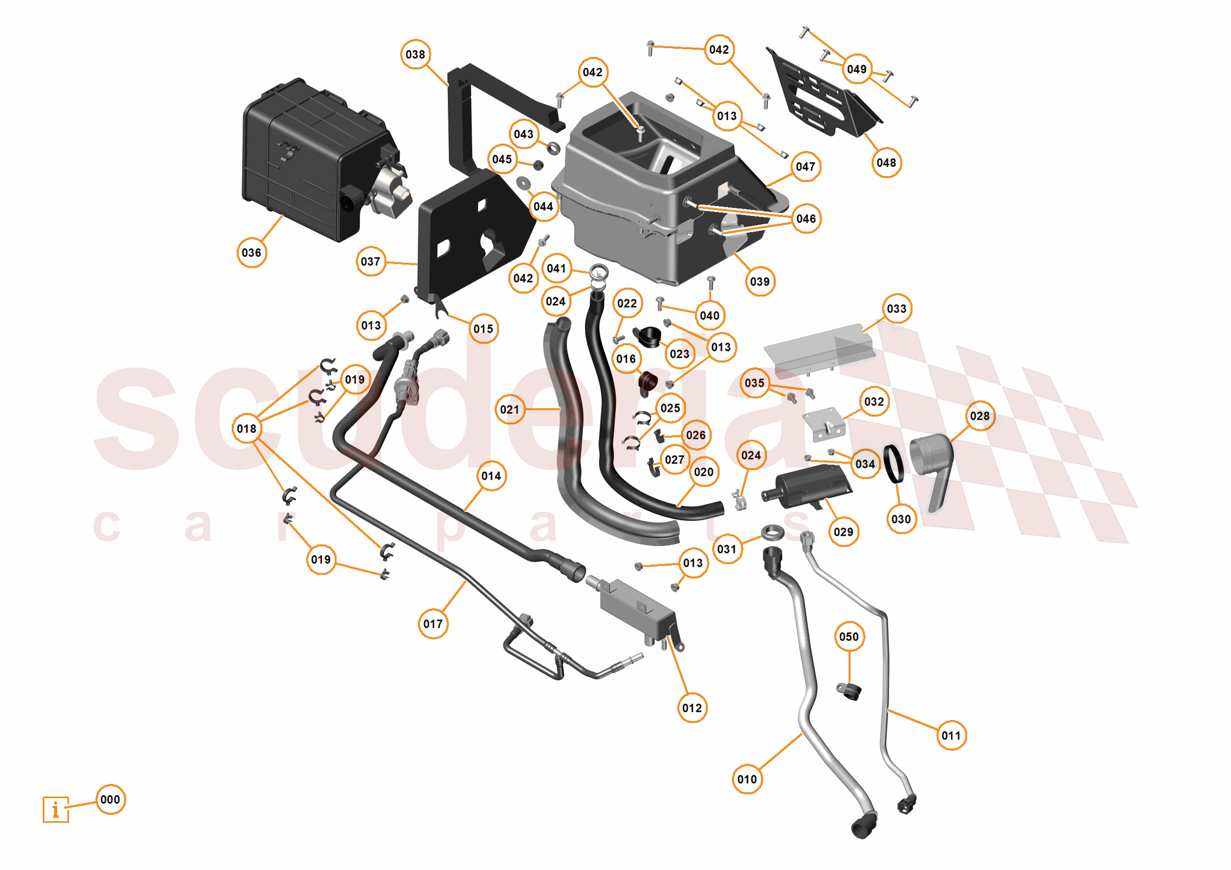 27 - FUEL SYSTEM - 27.1 - EVAPORATIVE SYSTEM of McLaren McLaren Ultimate Series McLaren P1 Coupe