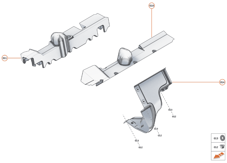 27 - NVH - HEAT INSULATION - 27.1 - INSULATION - POWERTRAIN MOUNTED of McLaren McLaren Ultimate Series McLaren Senna GTR