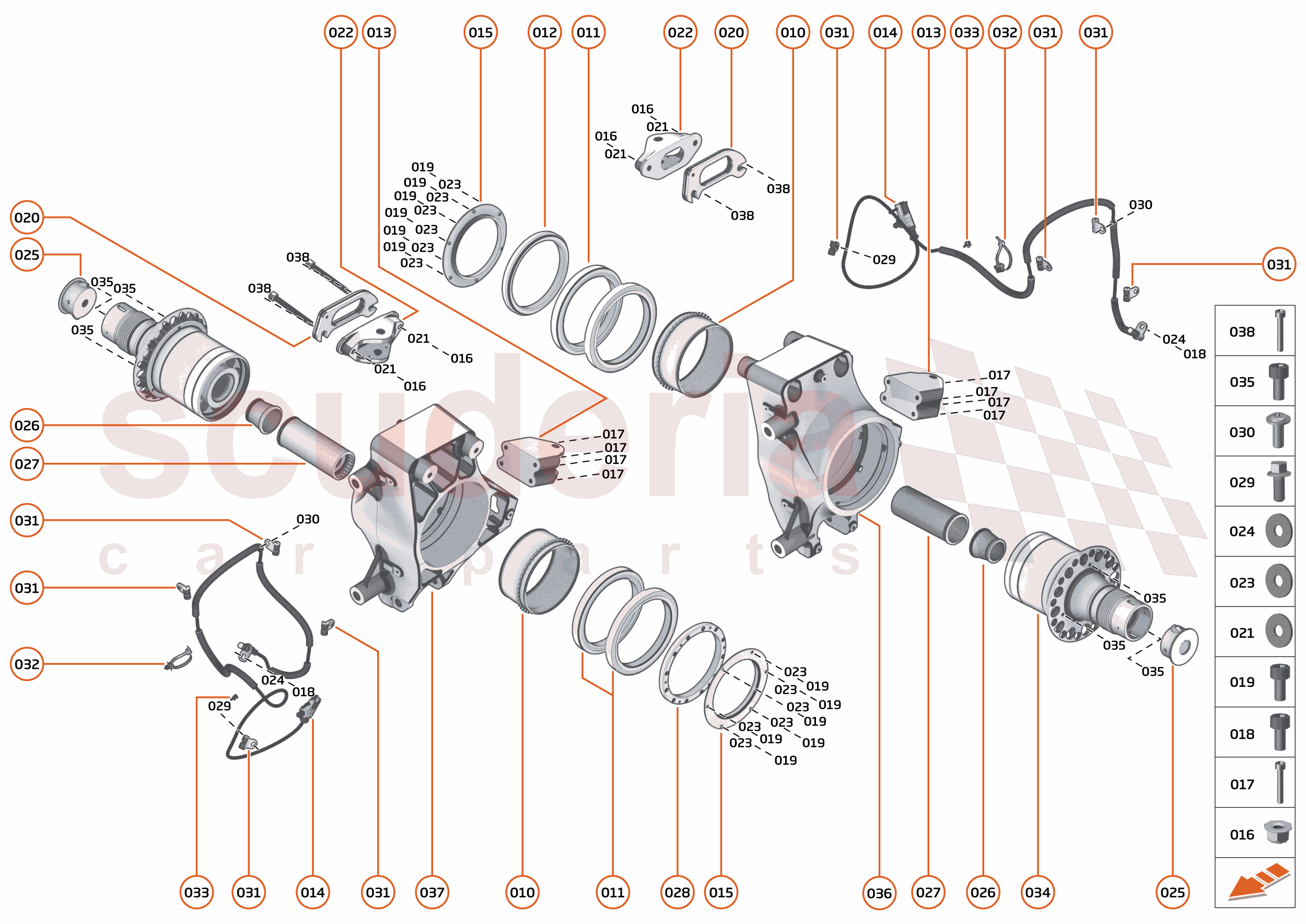 17 - SUSPENSION - 17.6 - UPRIGHTS REAR of McLaren McLaren Ultimate Series McLaren Senna GTR