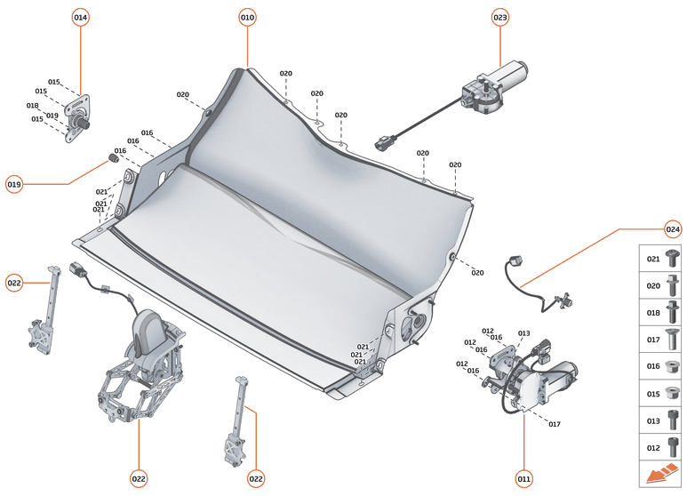 18 - AERO MECHANISMS - 18.1 - FRONT ACTIVE AERO MECHANISMS of McLaren McLaren Ultimate Series McLaren Elva