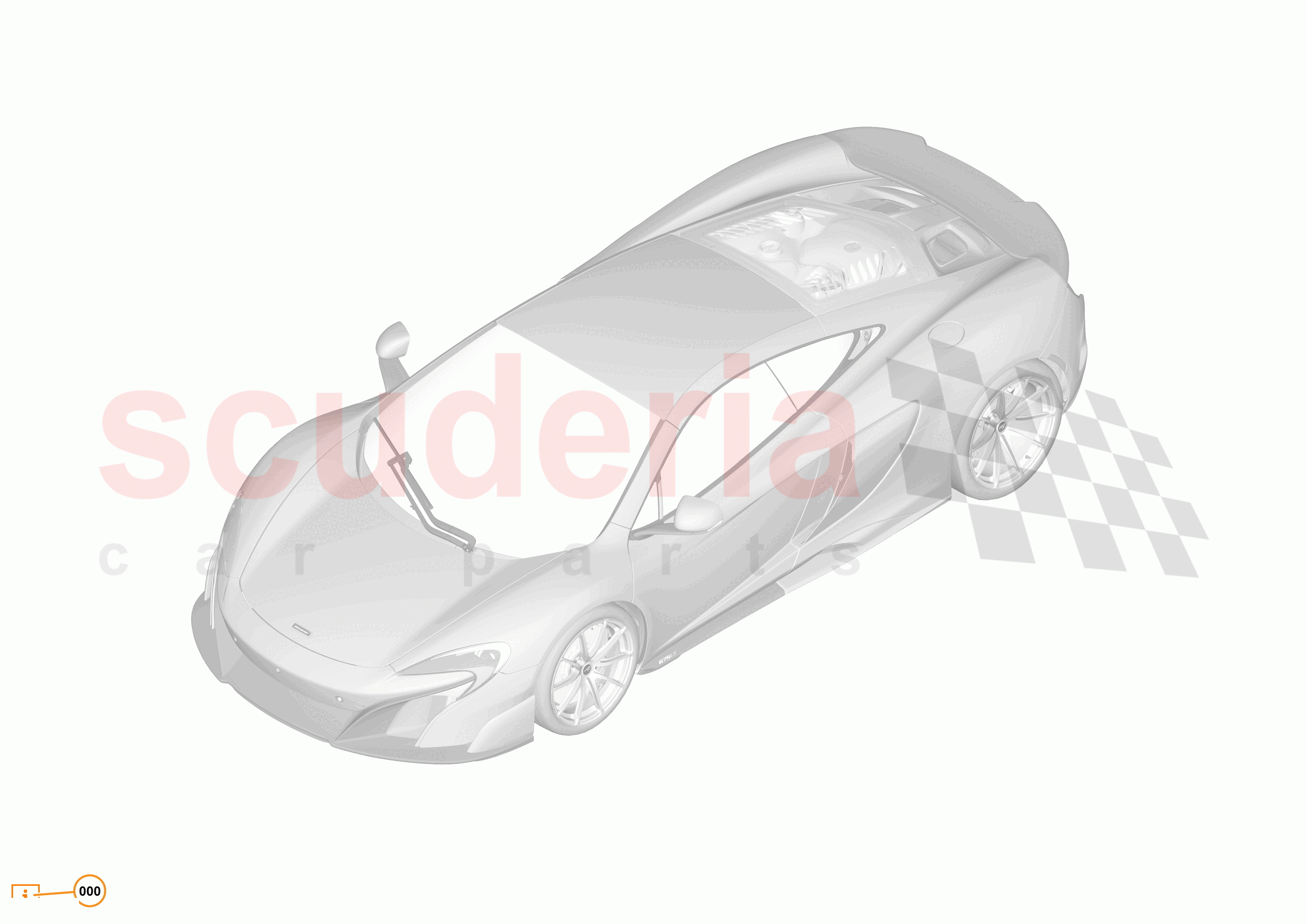 36 - T1 - TOOLS - 36.4 - 01 - TOOLS - CELETTE BRACKETS of McLaren McLaren 675LT Coupe