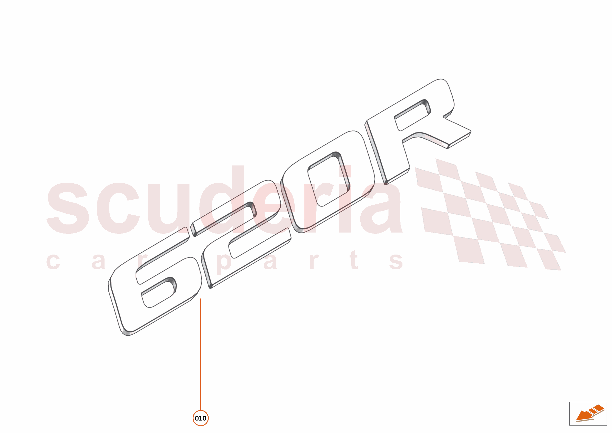 8 - EXTERIOR ORNAMENTATION - 8.3 - SIDE TRIM of McLaren McLaren McLaren 620R