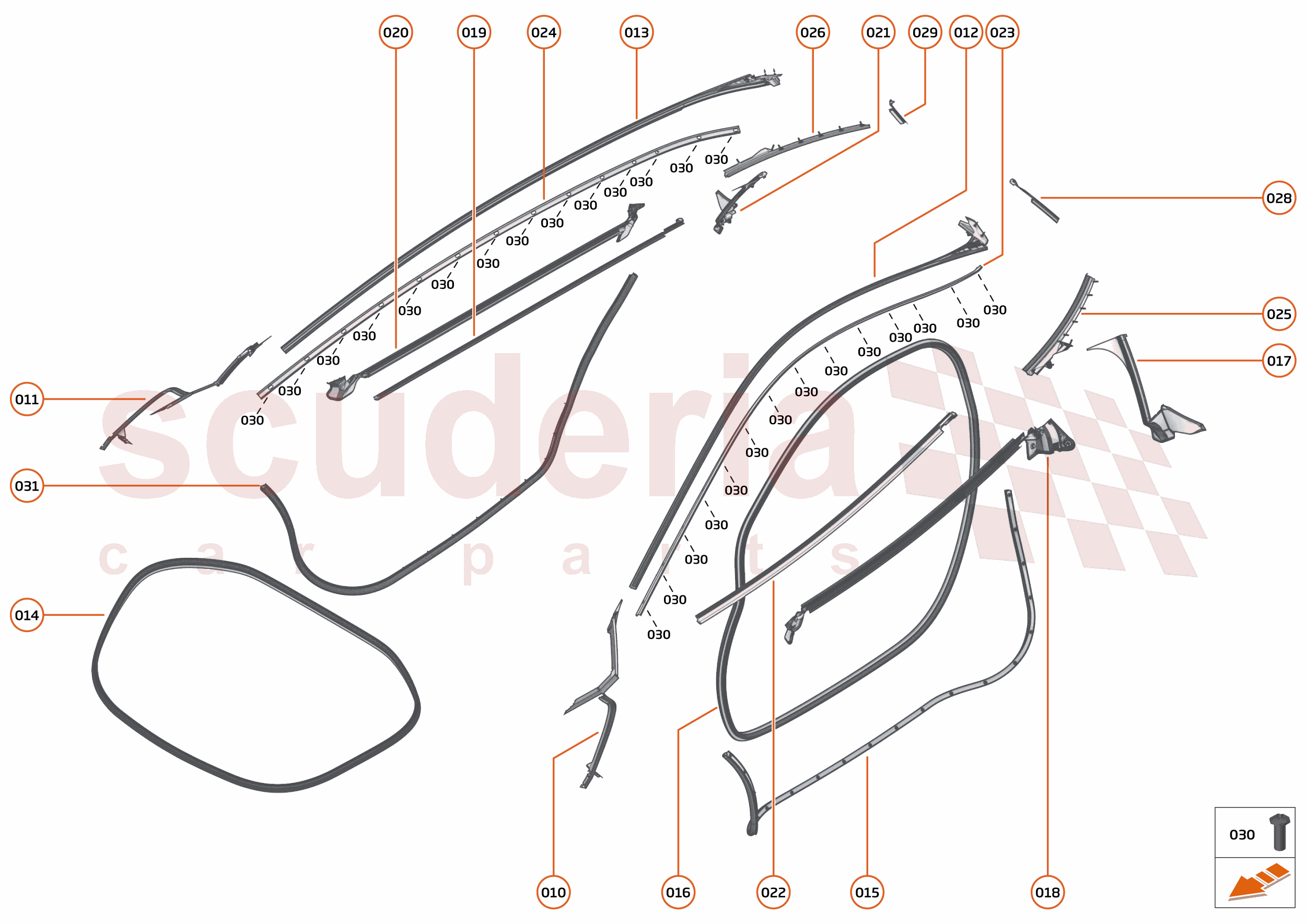 10 - CLOSURES ANCILLARIES - 10.5 - CLOSURES SEALS of McLaren McLaren McLaren Artura