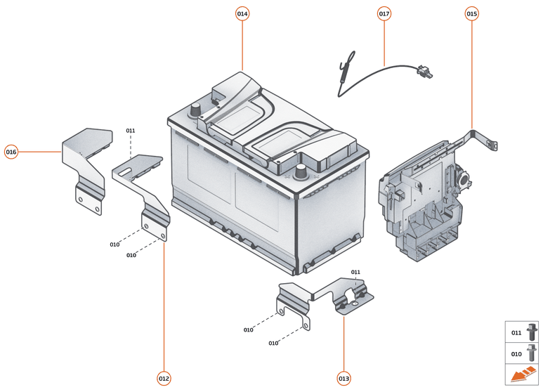 39 - ELECTRICAL HARDWARE - 39.1 - BATTERY of McLaren McLaren Ultimate Series McLaren Senna GTR