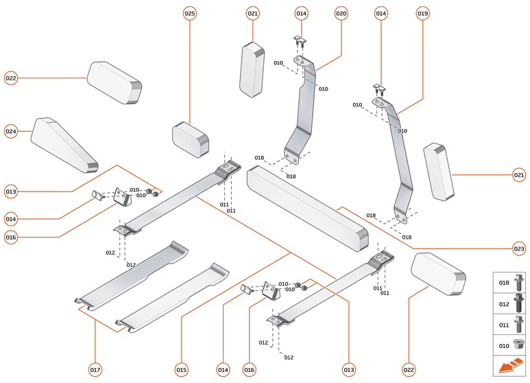 30 - FUEL SYSTEM - 30.2 - FUEL TANK RETENTION of McLaren McLaren Ultimate Series McLaren Senna