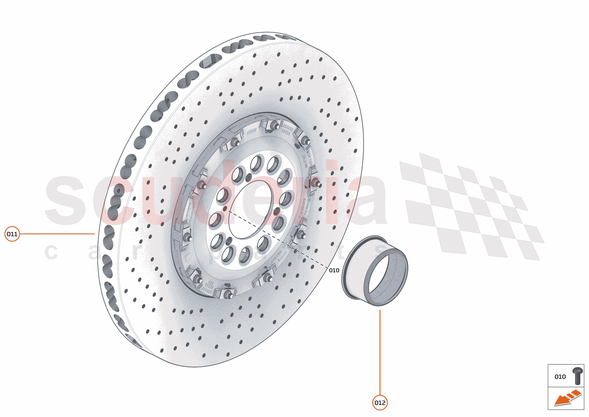 18 - BRAKES - 18.1 - BRAKE DISCS FRONT of McLaren McLaren Ultimate Series McLaren Senna GTR