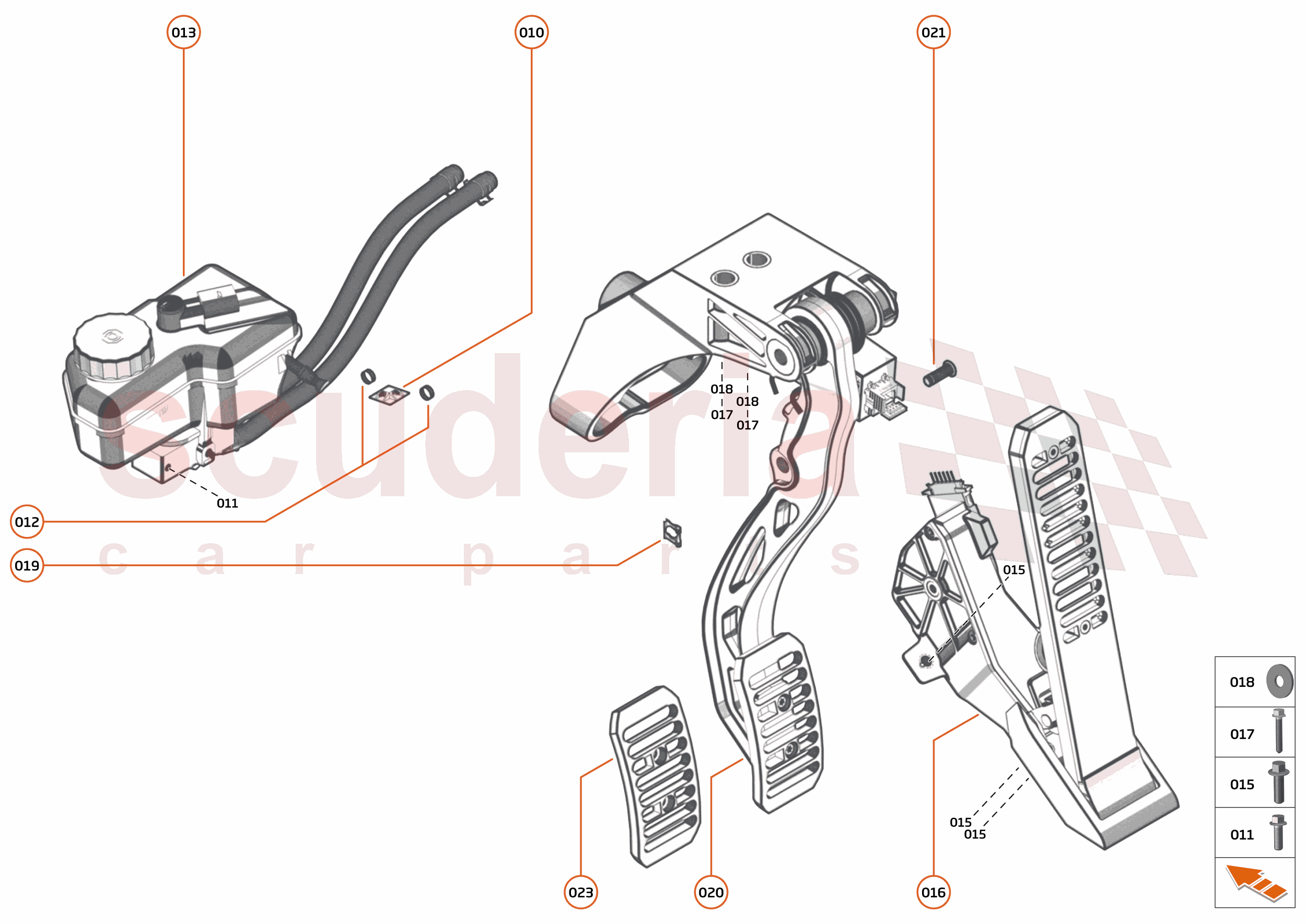 18 - BRAKES - 18.7 - PEDAL BOX of McLaren McLaren Ultimate Series McLaren Speedtail