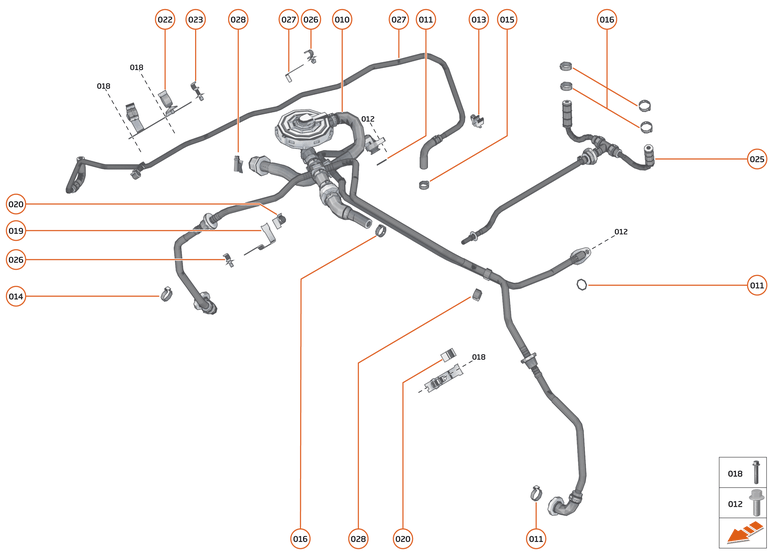 21 - ENGINE - 21.7 - BREATHER ASSEMBLY AND FUEL PURGE of McLaren McLaren Ultimate Series McLaren Elva