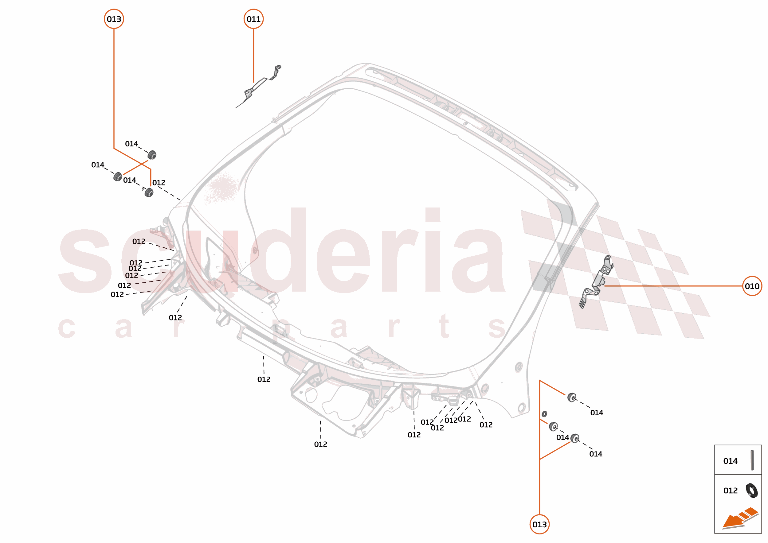 6 - PANELS - 5.2 - REAR UPPER STRUCTURE of McLaren McLaren McLaren Artura