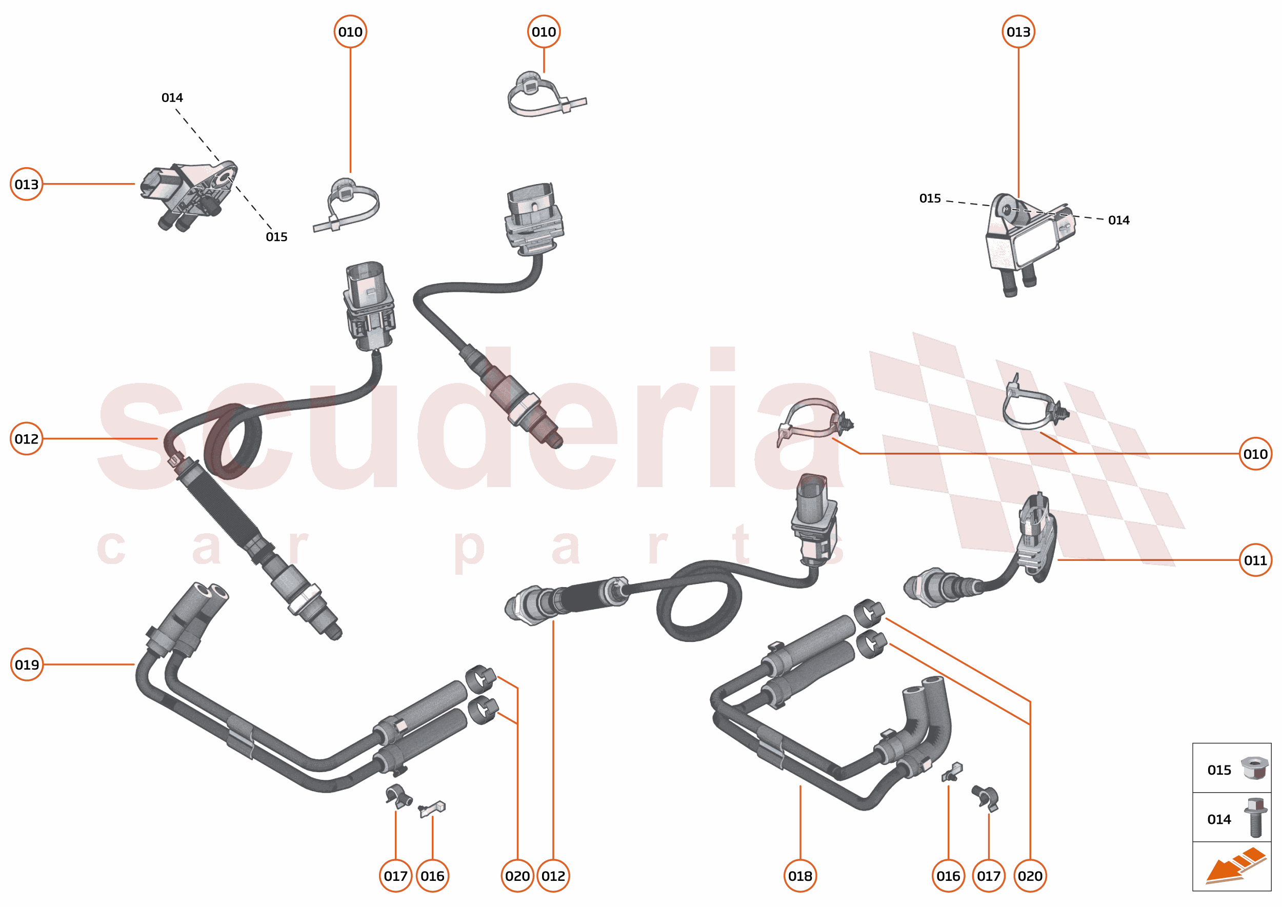 28 - EXHAUST - 28.3 - LAMBDA AND PRESSURE SENSORS of McLaren McLaren McLaren Artura