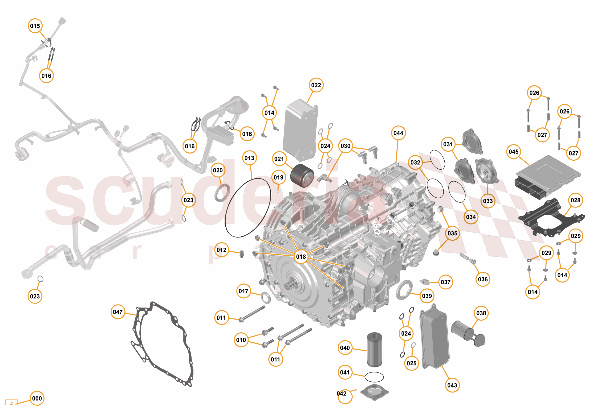 19 - G1 - TRANSMISSION - 19.1 - 01 - TRANSMISSION of McLaren McLaren McLaren 675LT Spider